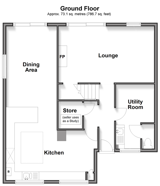 St. Mildred's Court Walmer, Deal floorplan
