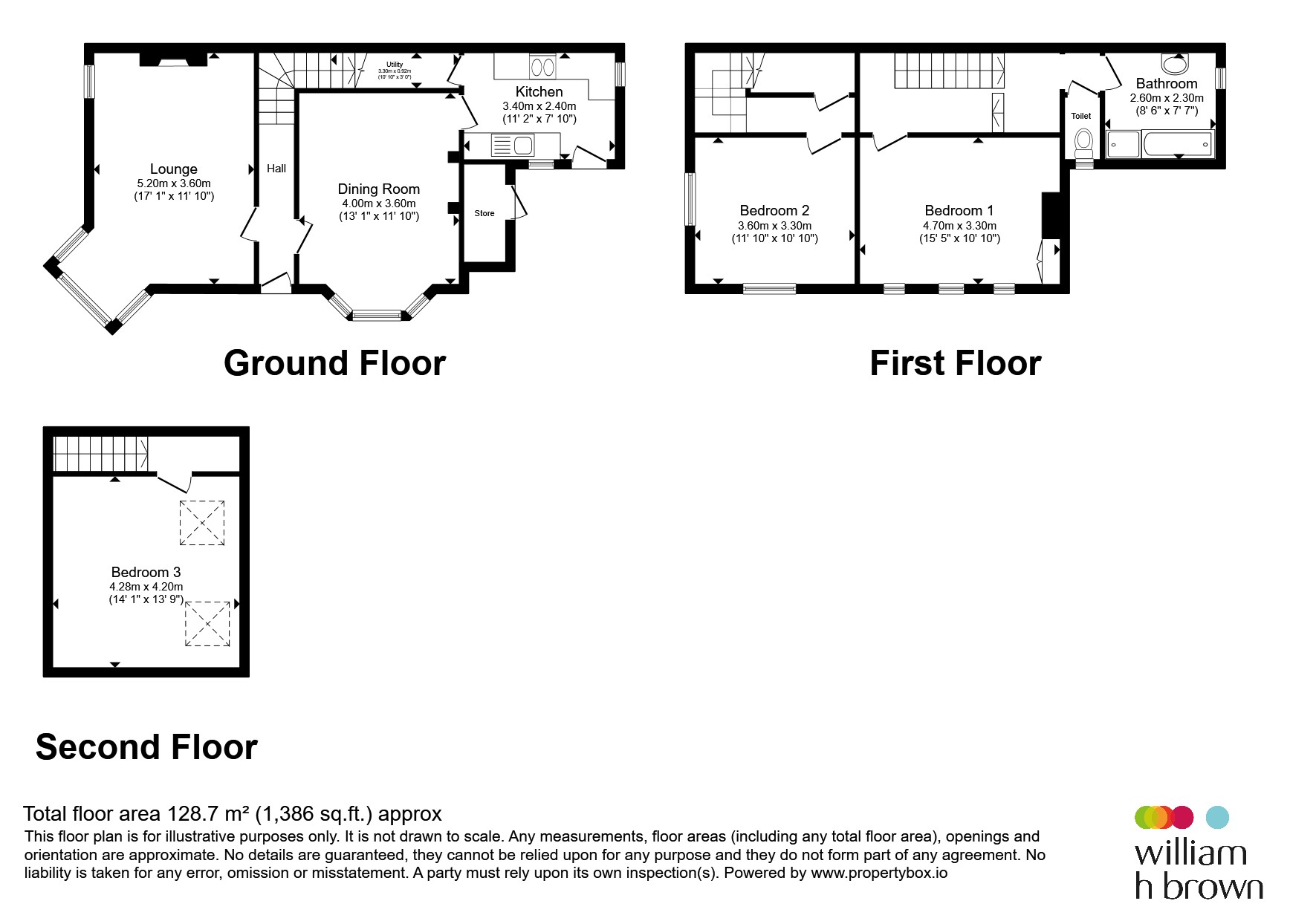 34, Grange Avenue, Harrogate floorplan