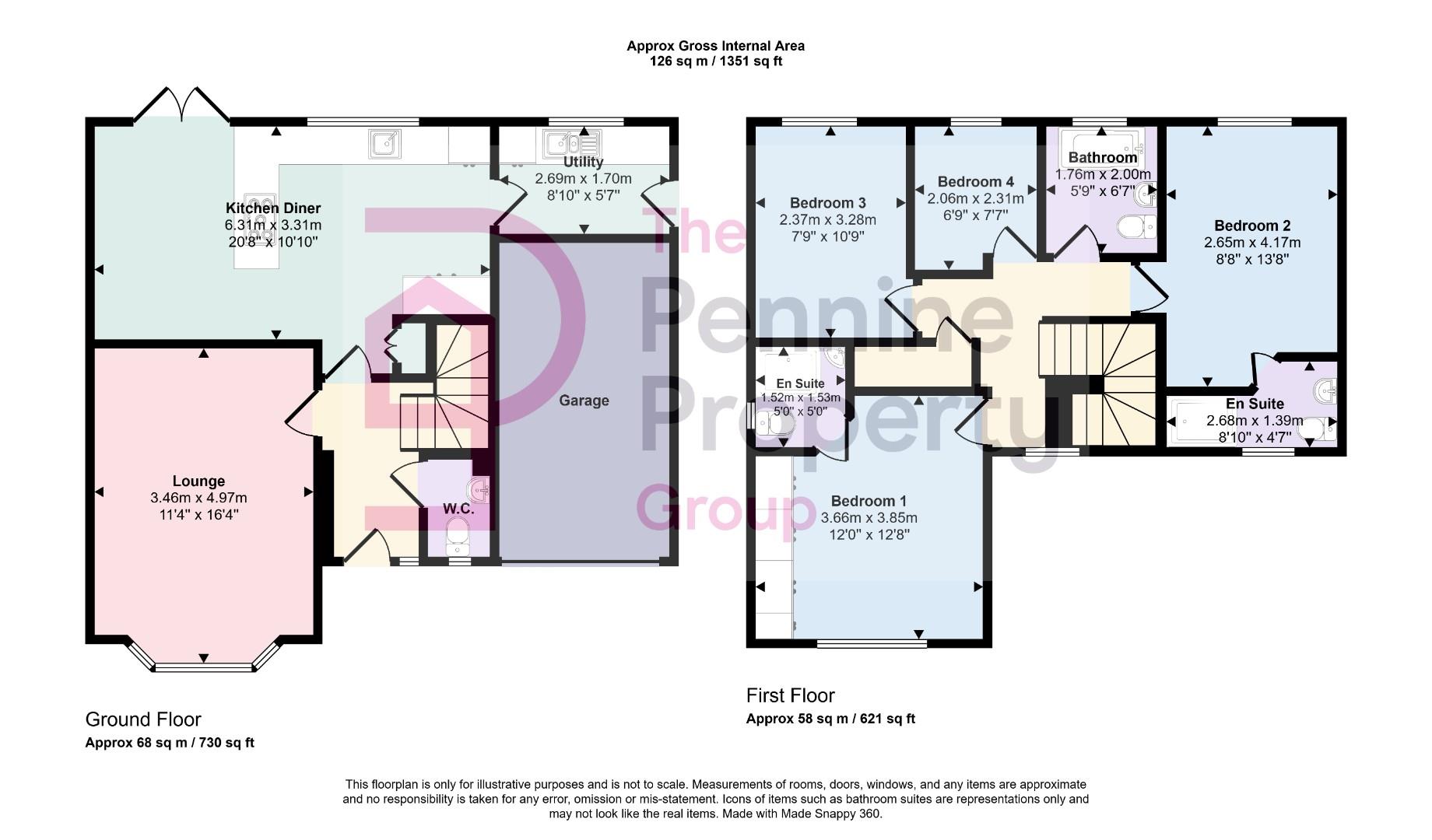 5, Mortimer Heights, Sheffield floorplan