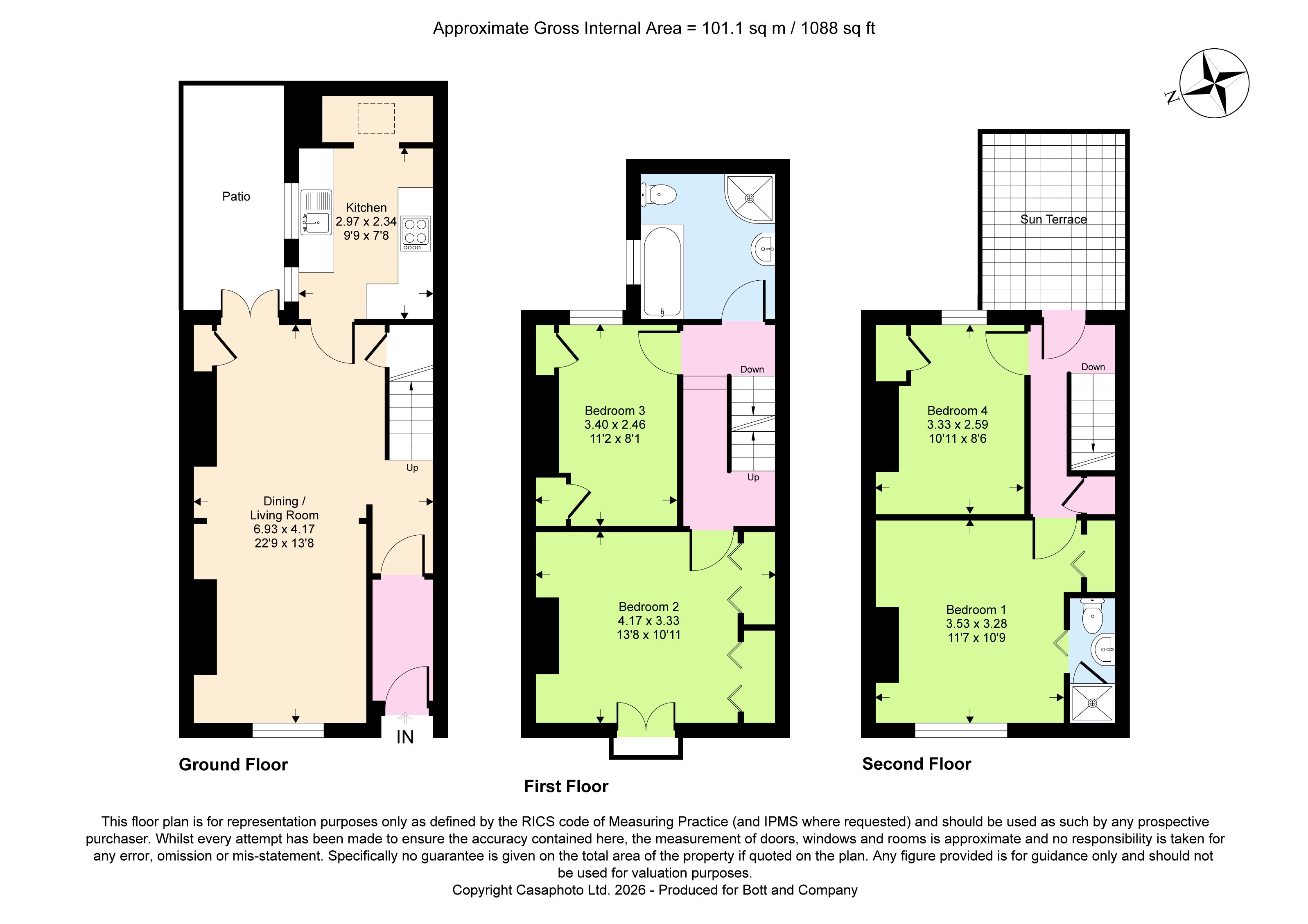4, St. Marks Street, Brighton floorplan