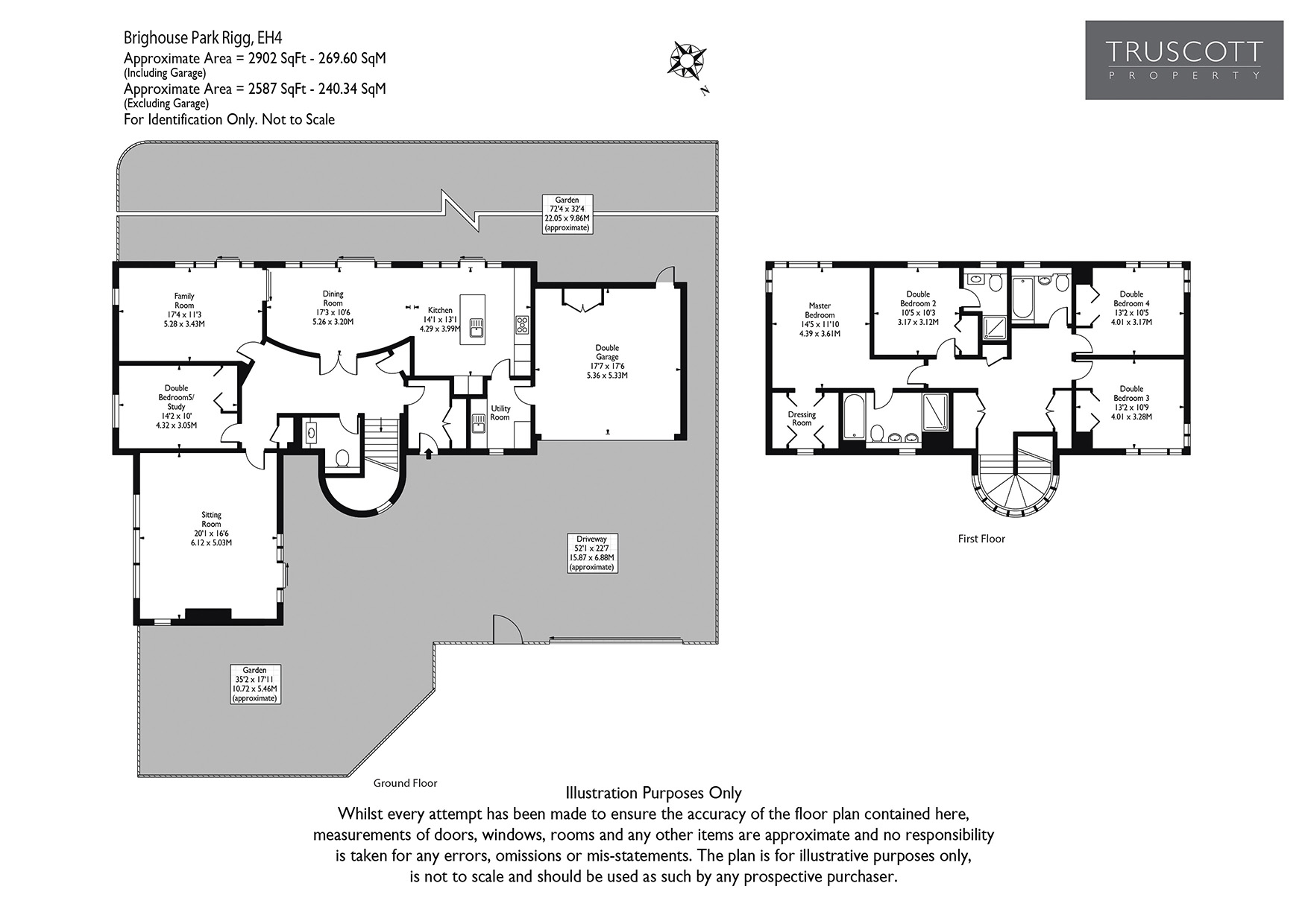 1, Brighouse Park Rigg, EDINBURGH floorplan