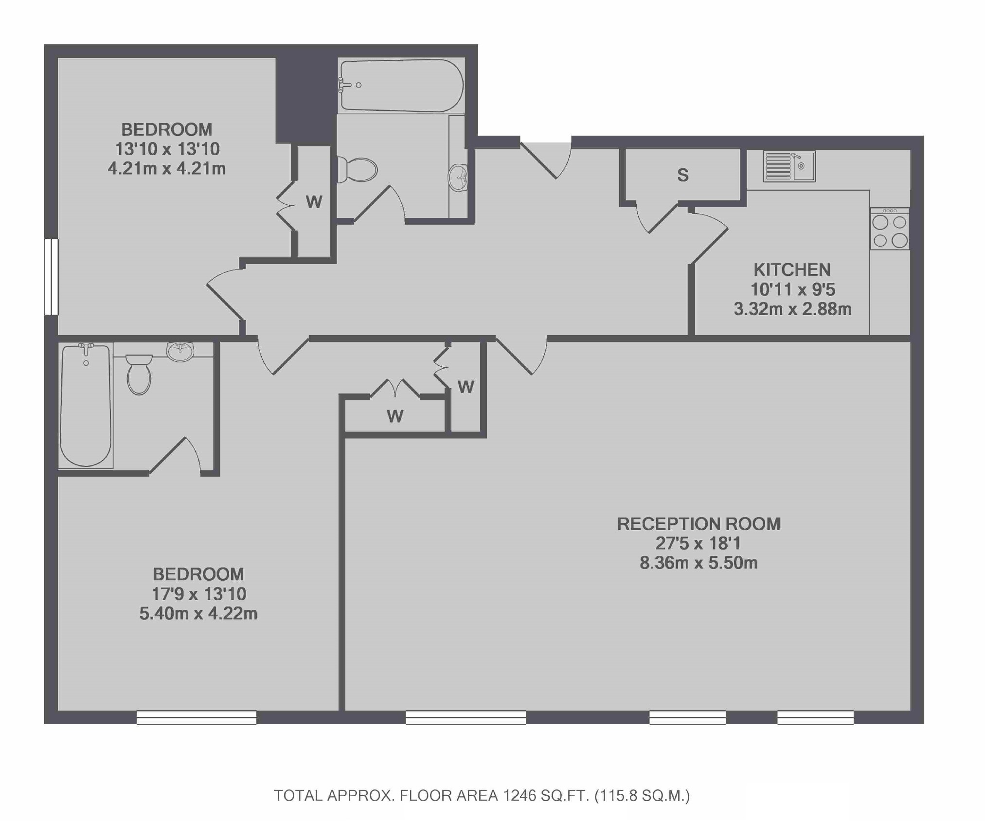 Gainsford Street, London floorplan
