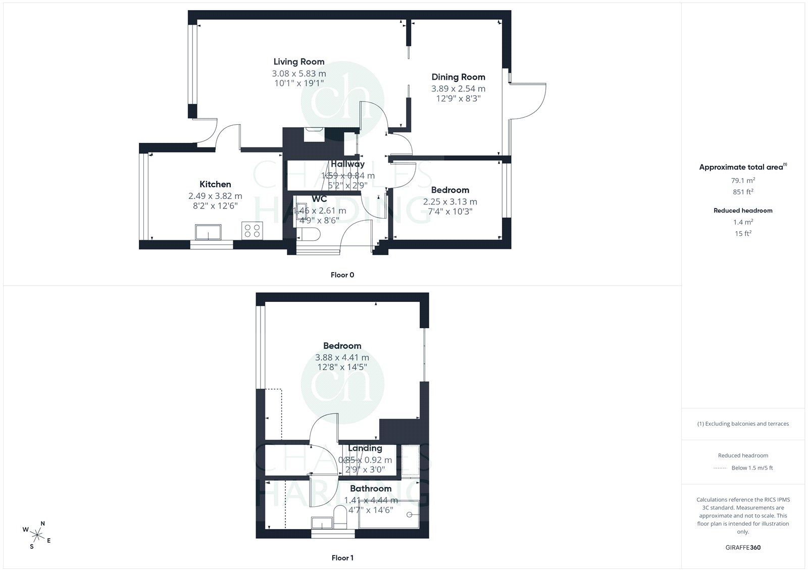 18, Terncliff, Swindon floorplan