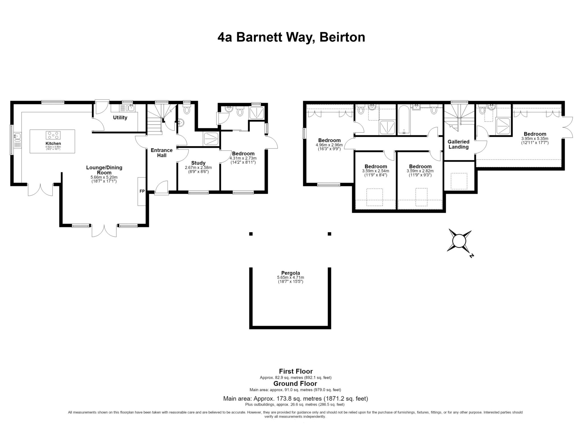 Woodford House, Barnett Way, Aylesbury floorplan