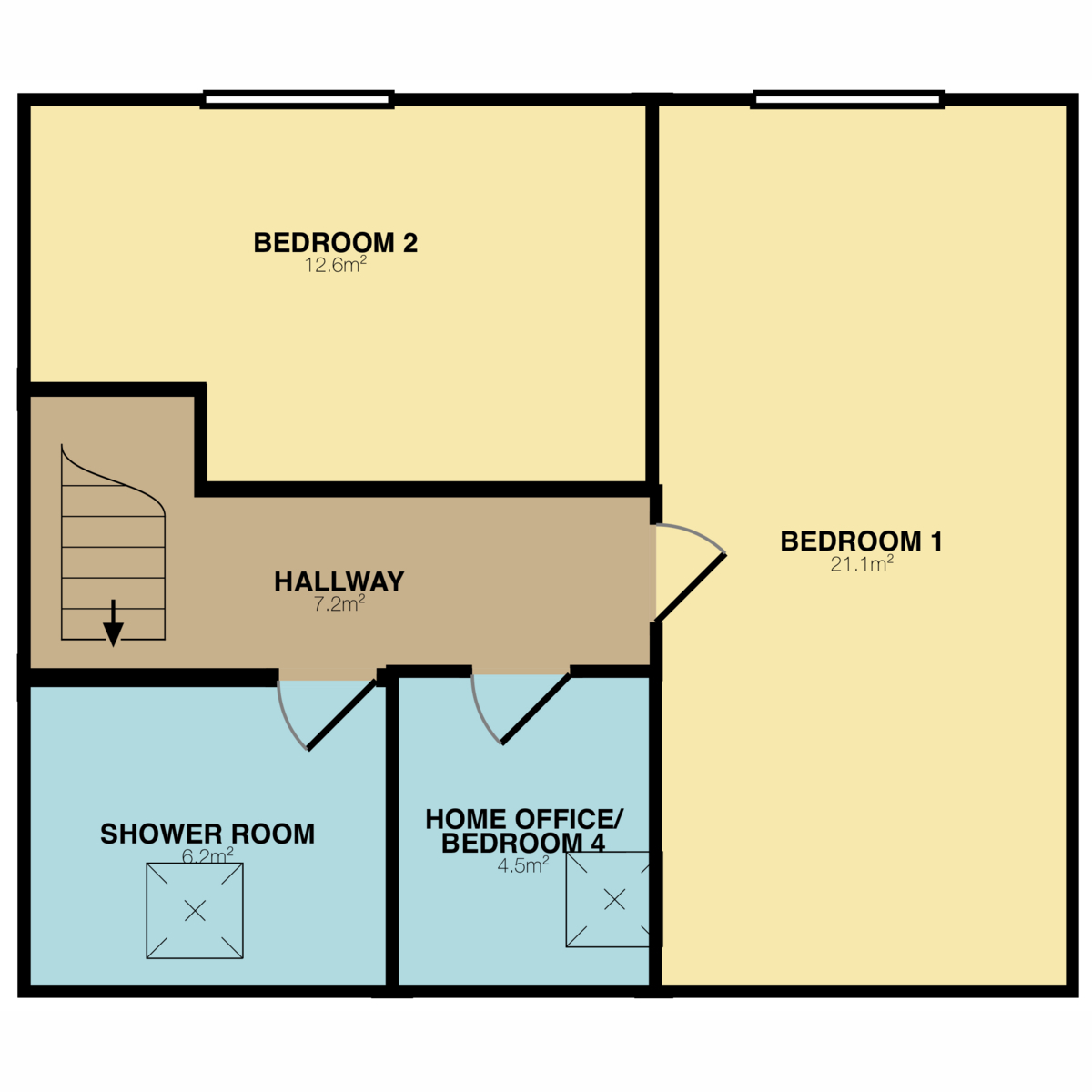 32, Richmondhill Place, Aberdeen floorplan