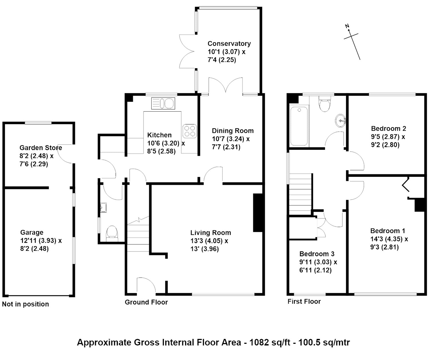 3 Bedrooms Semi-detached house for sale in Rowtown, Surrey KT15