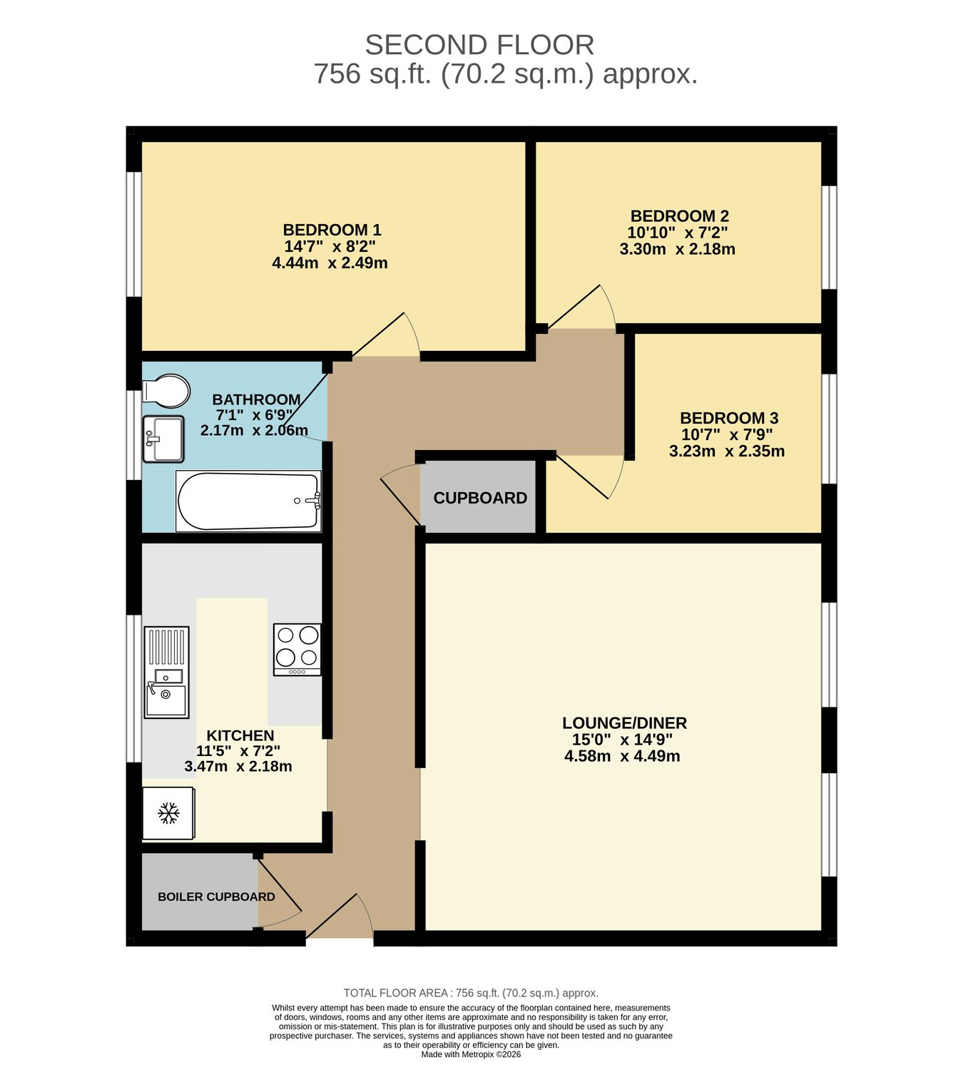 35, Town Tree Road, Ashford floorplan