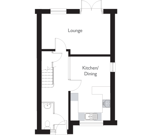 1 Bedrooms Detached house for sale in The Moulton E, Cae Sant Barrwg, Pandy Road, Bedwas CF83