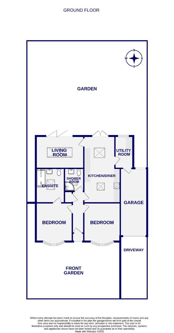 47, Almsford Drive, York floorplan