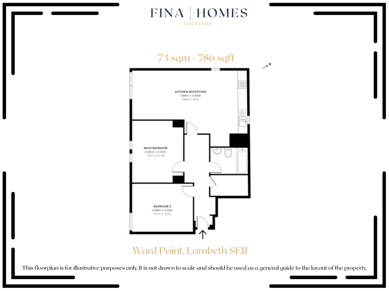 Hotspur Street, London floorplan