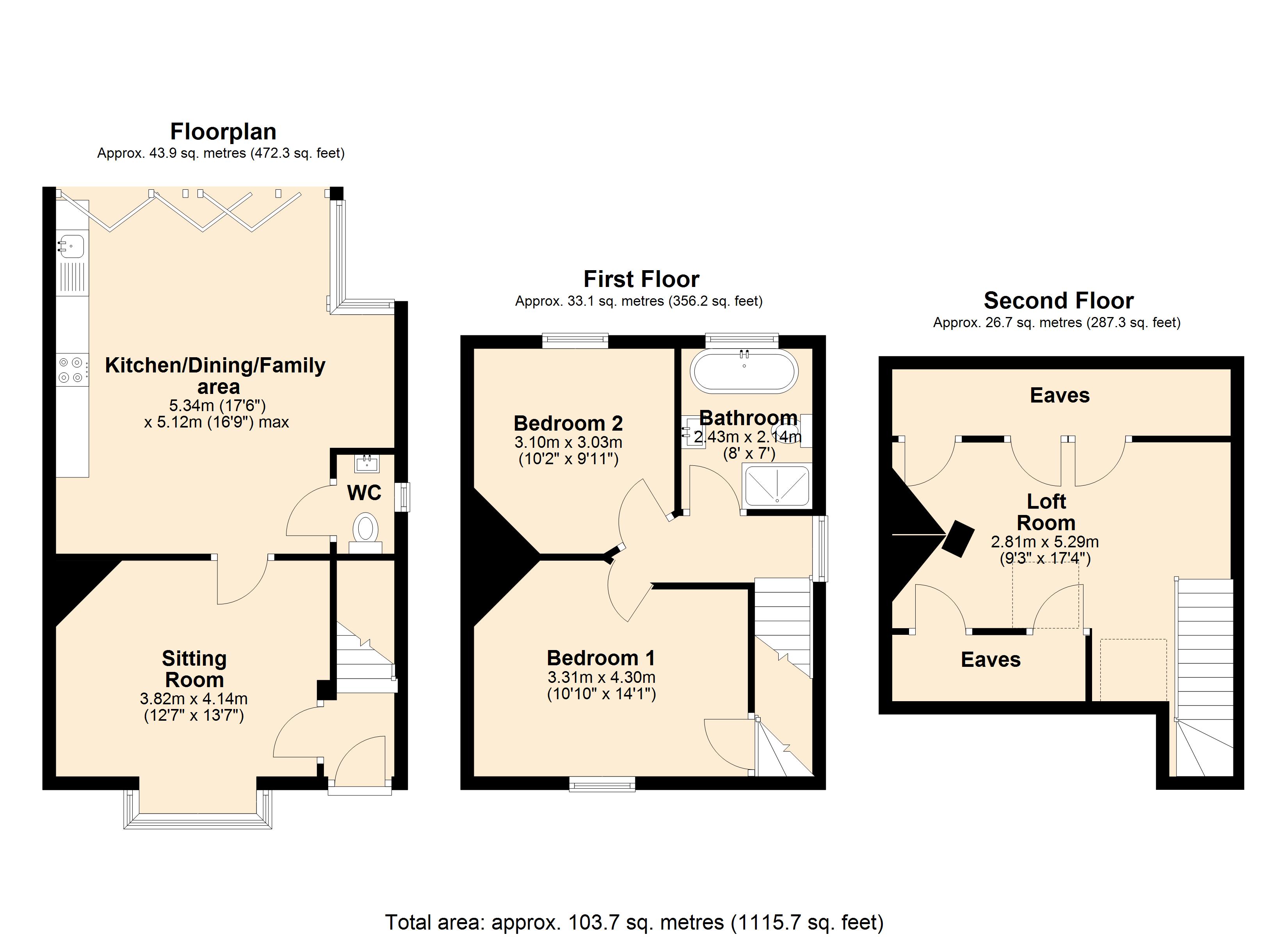 4, Natanbury, Salisbury floorplan
