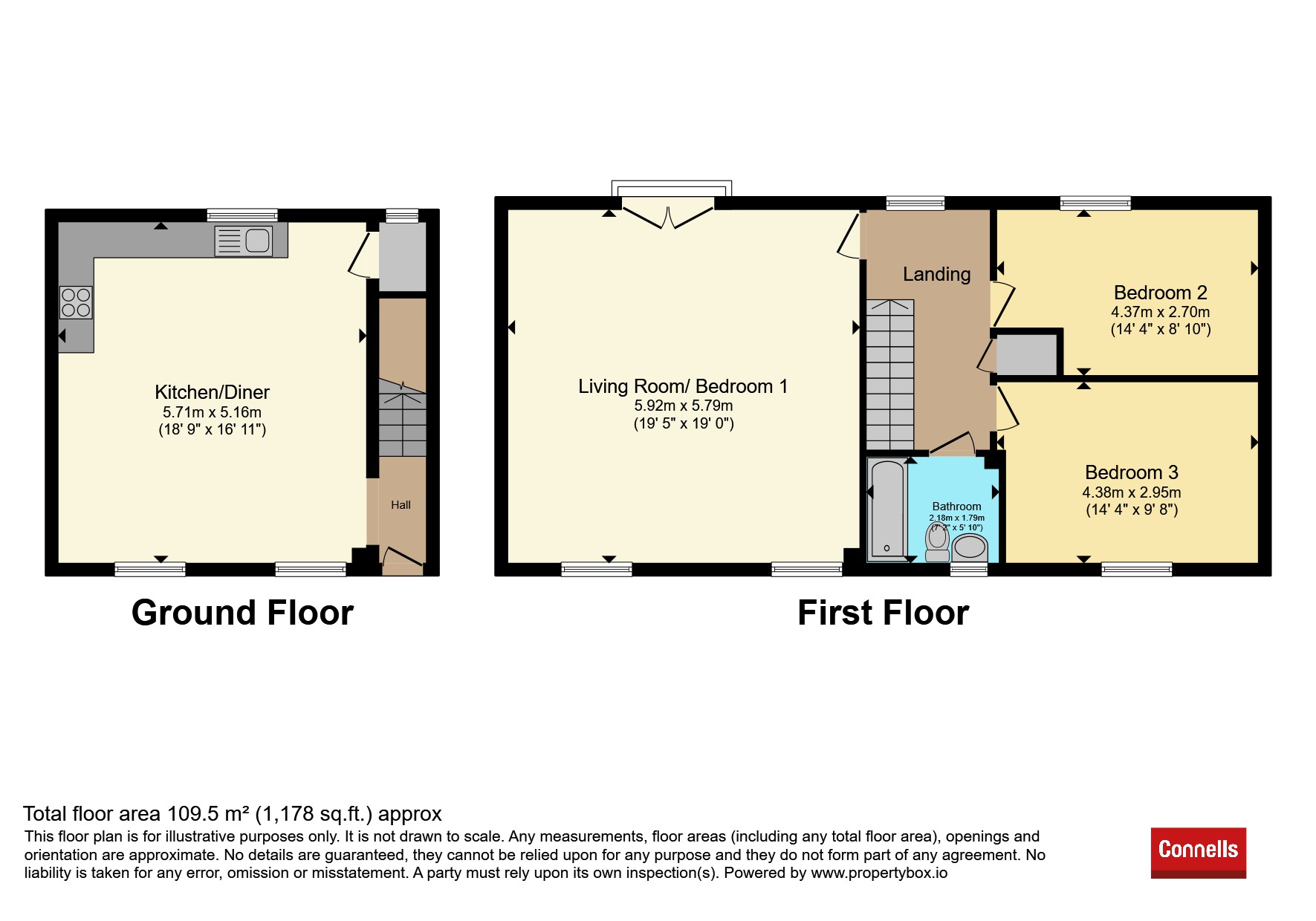76, Gainsborough Avenue, BRISTOL floorplan