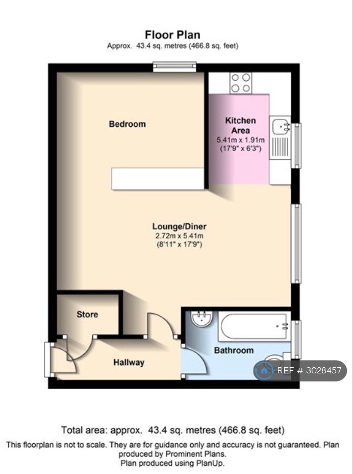 Glenville Grove, Deptford, London floorplan