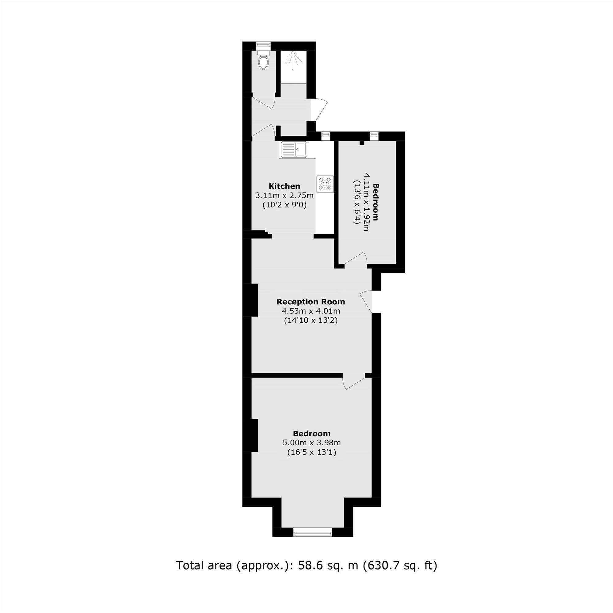 St Stephens Road, Hounslow floorplan