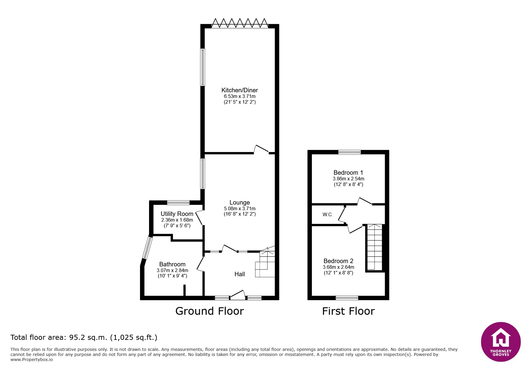 16, Canal Street, Cheshire floorplan
