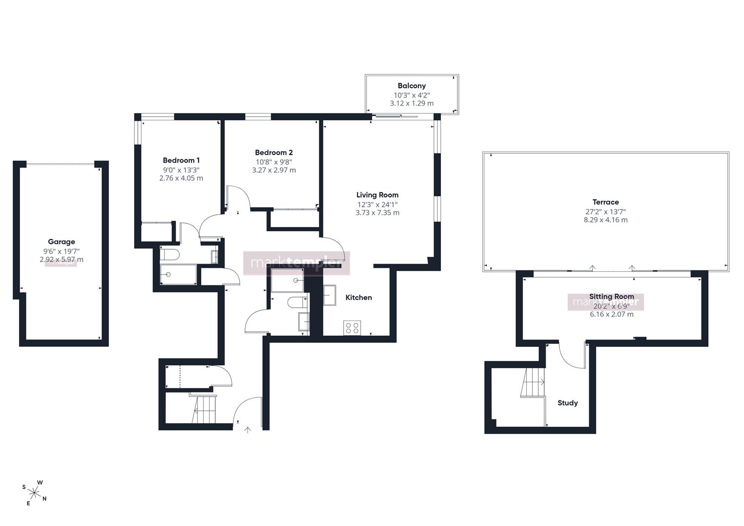 Flat 10, The Regent, 26 Hill Road, Clevedon floorplan