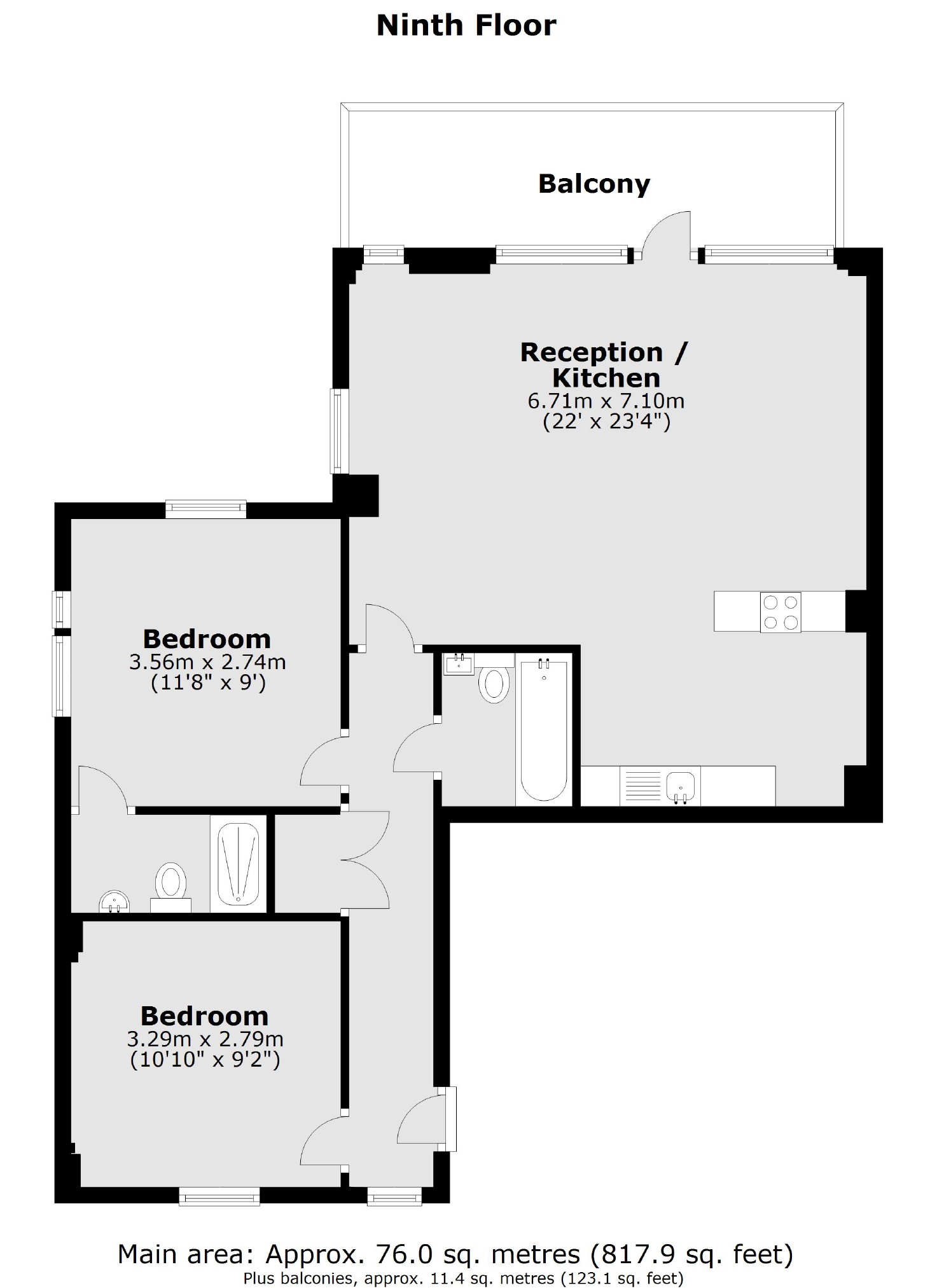 Ursula Gould Way, London floorplan