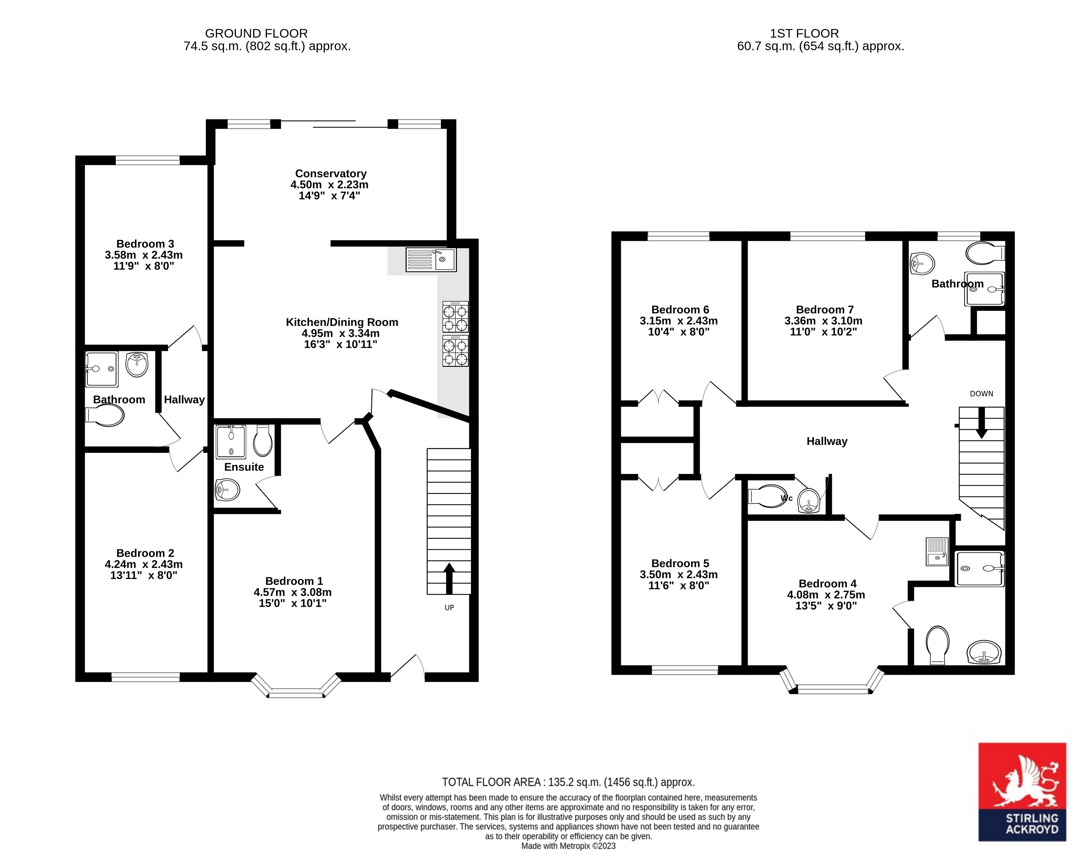 Room 6, 85, School Lane, Surrey floorplan