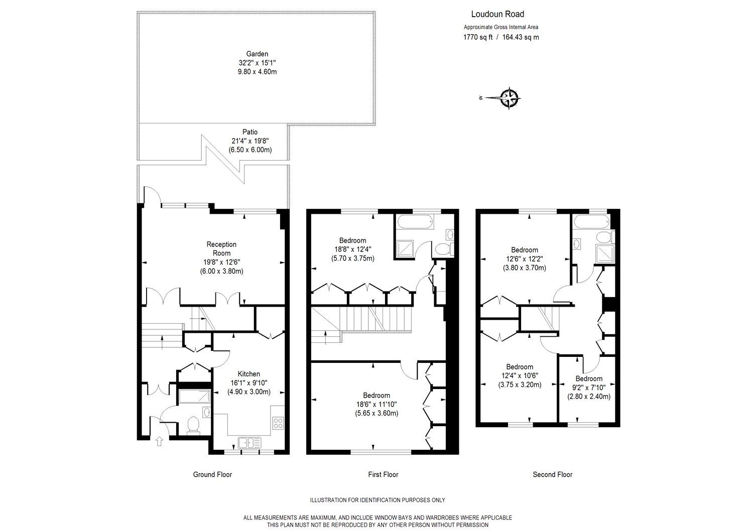 108, Loudoun Road, London floorplan