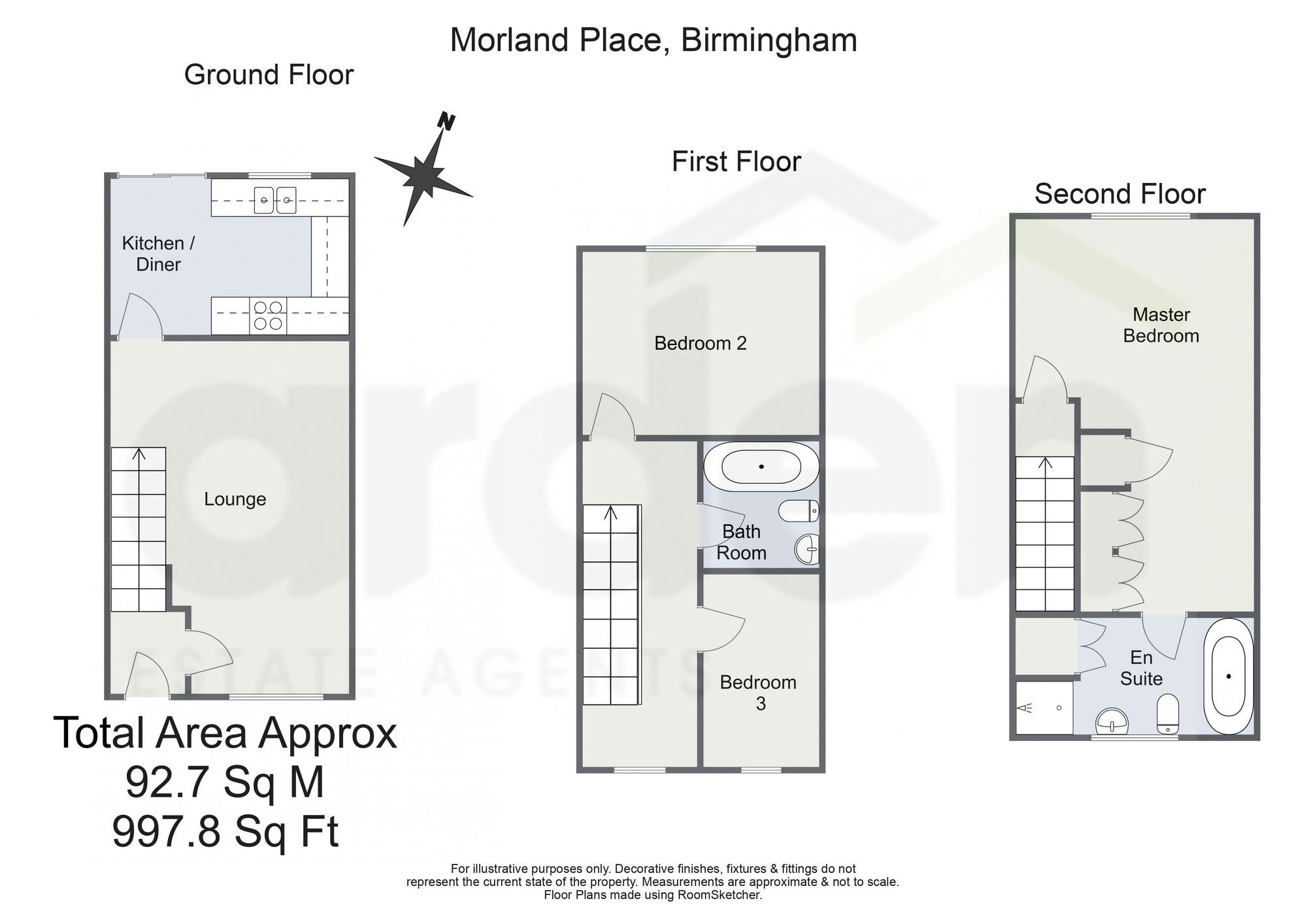 9 Morland Place, Birmingham floorplan