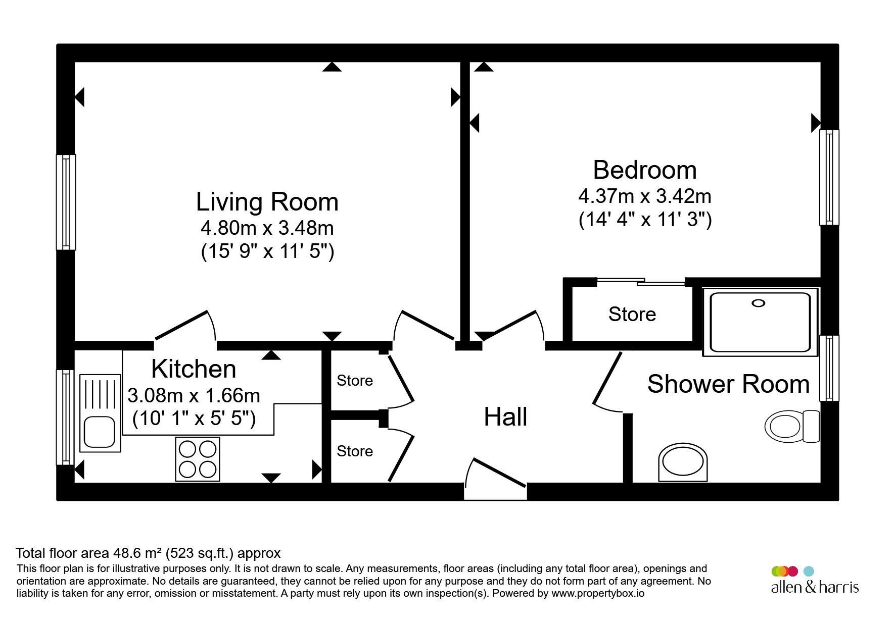 39, Parsonage Court, SWINDON floorplan