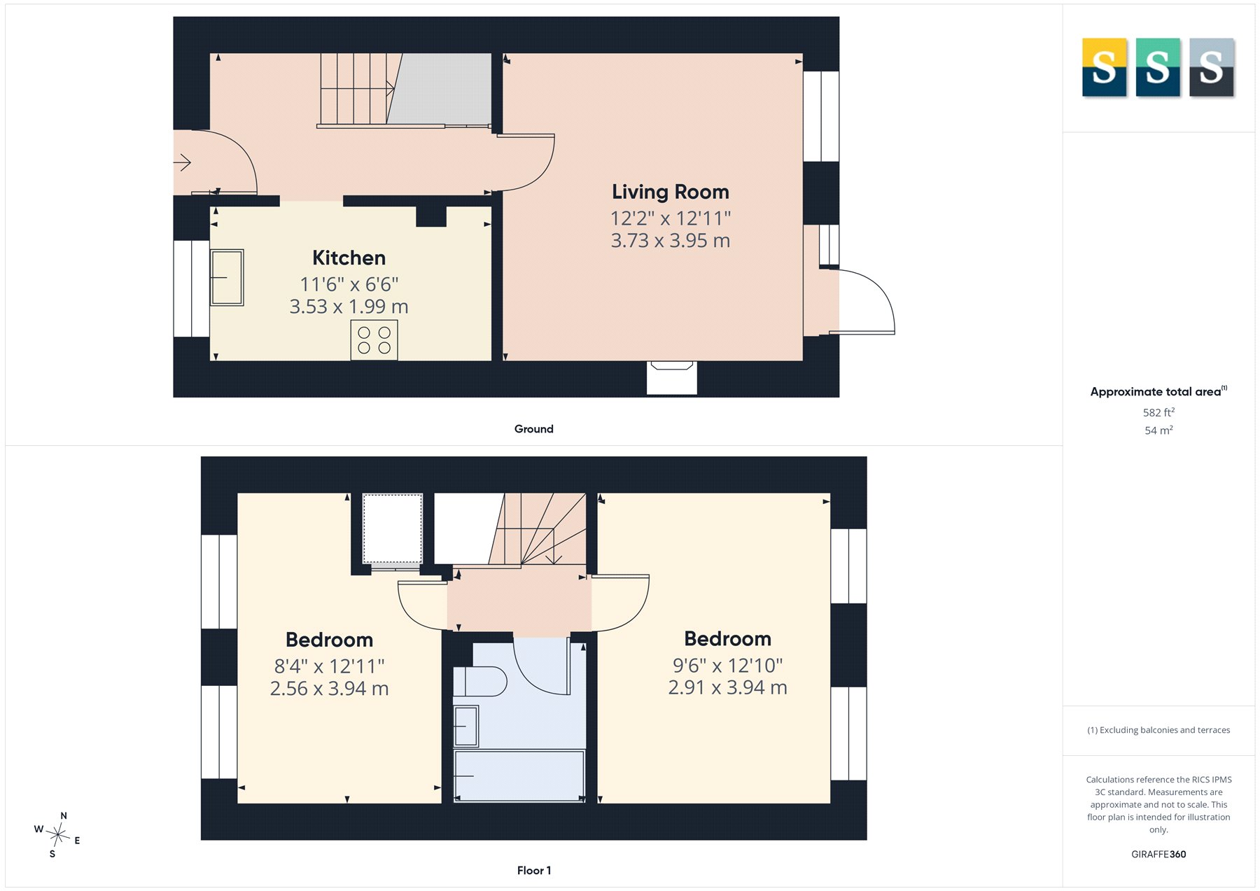 5, Arthur Close, Surrey floorplan