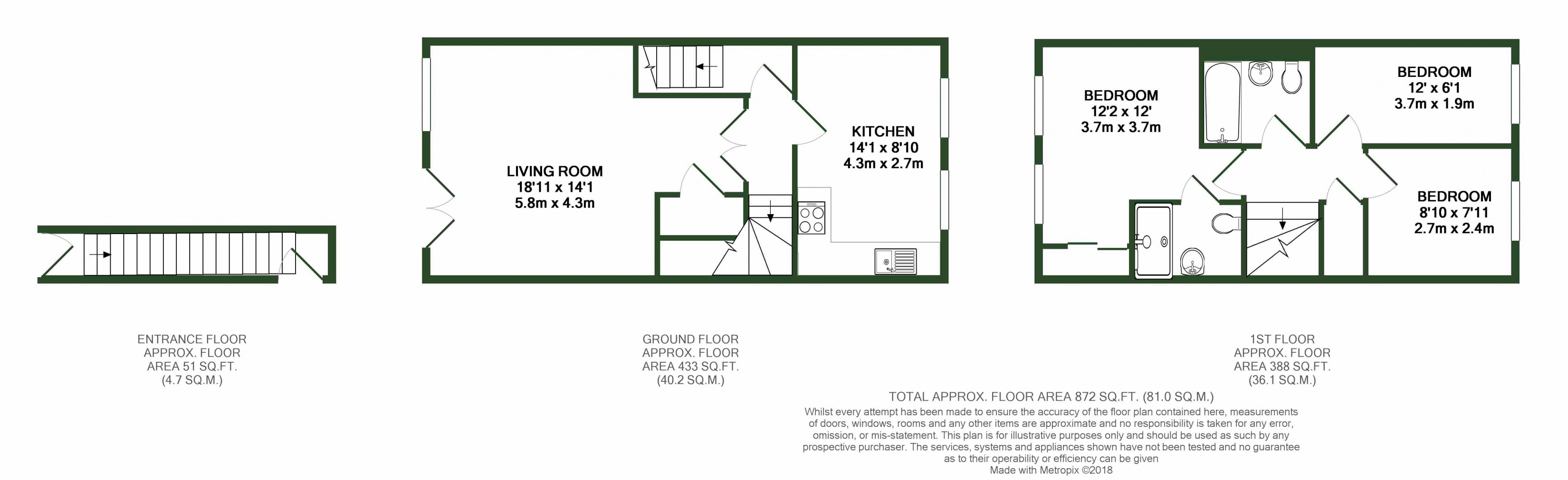 3 Bedrooms  to rent in Station Road West, Canterbury CT2