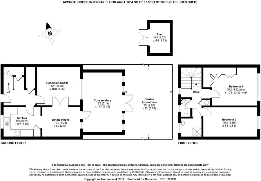 2 Bedrooms Town house to rent in Langton Grove, Northwood HA6