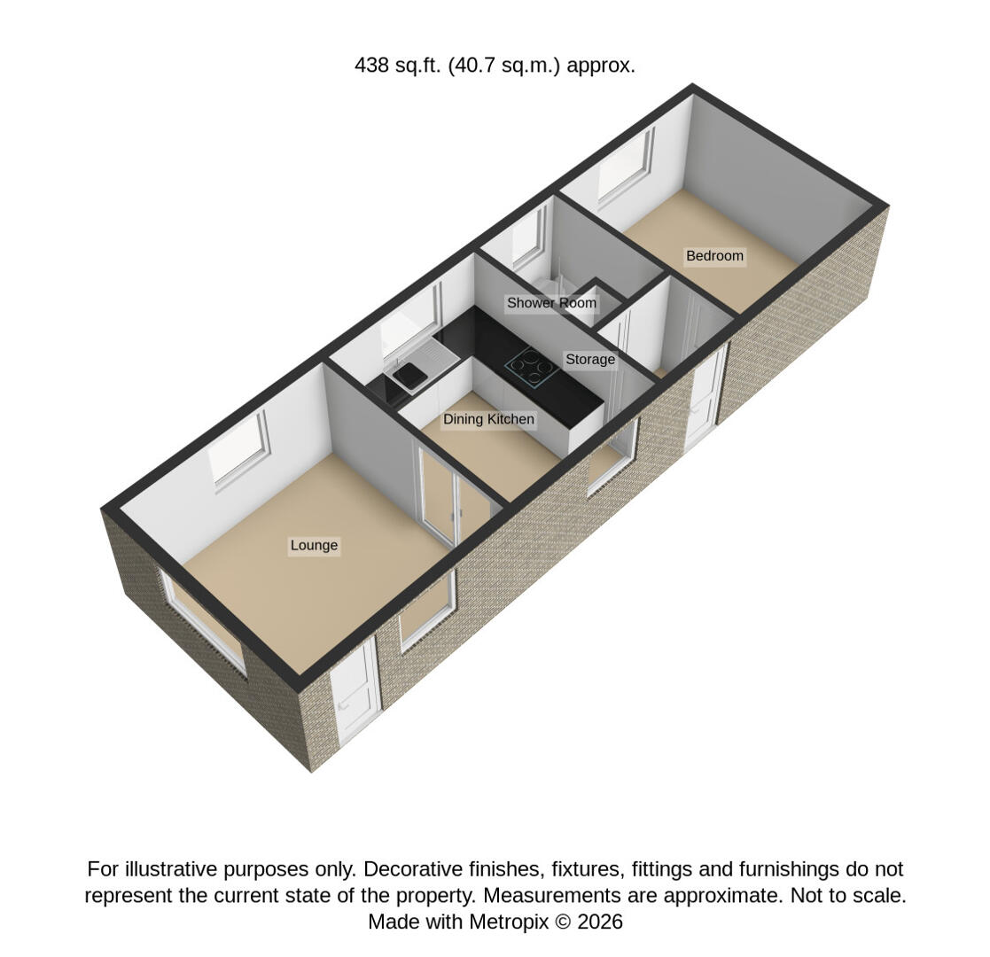 56, Lynwood Park, Preston floorplan