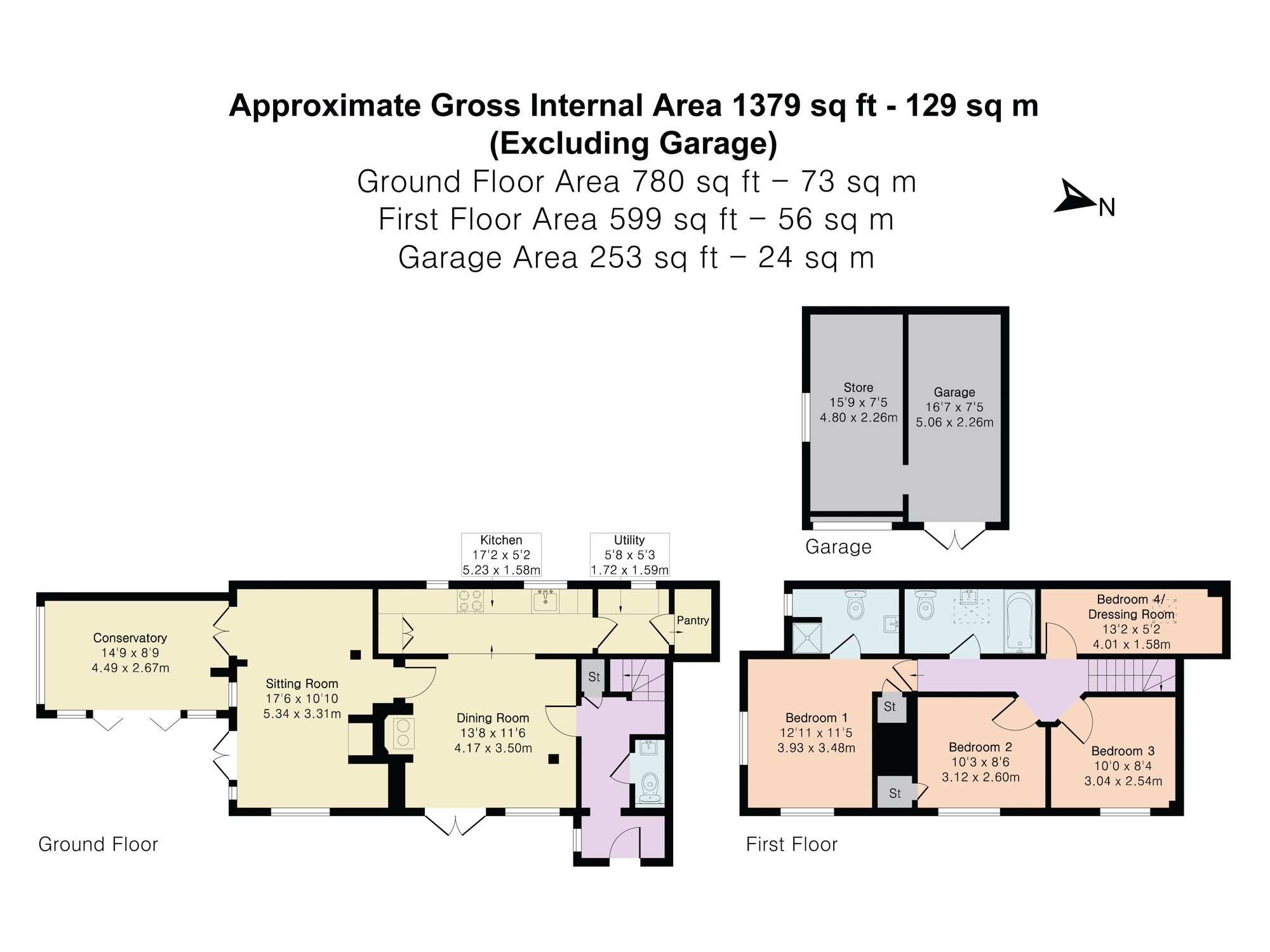 Pheasants Cottage Parmoor, Henley-On-Thames floorplan