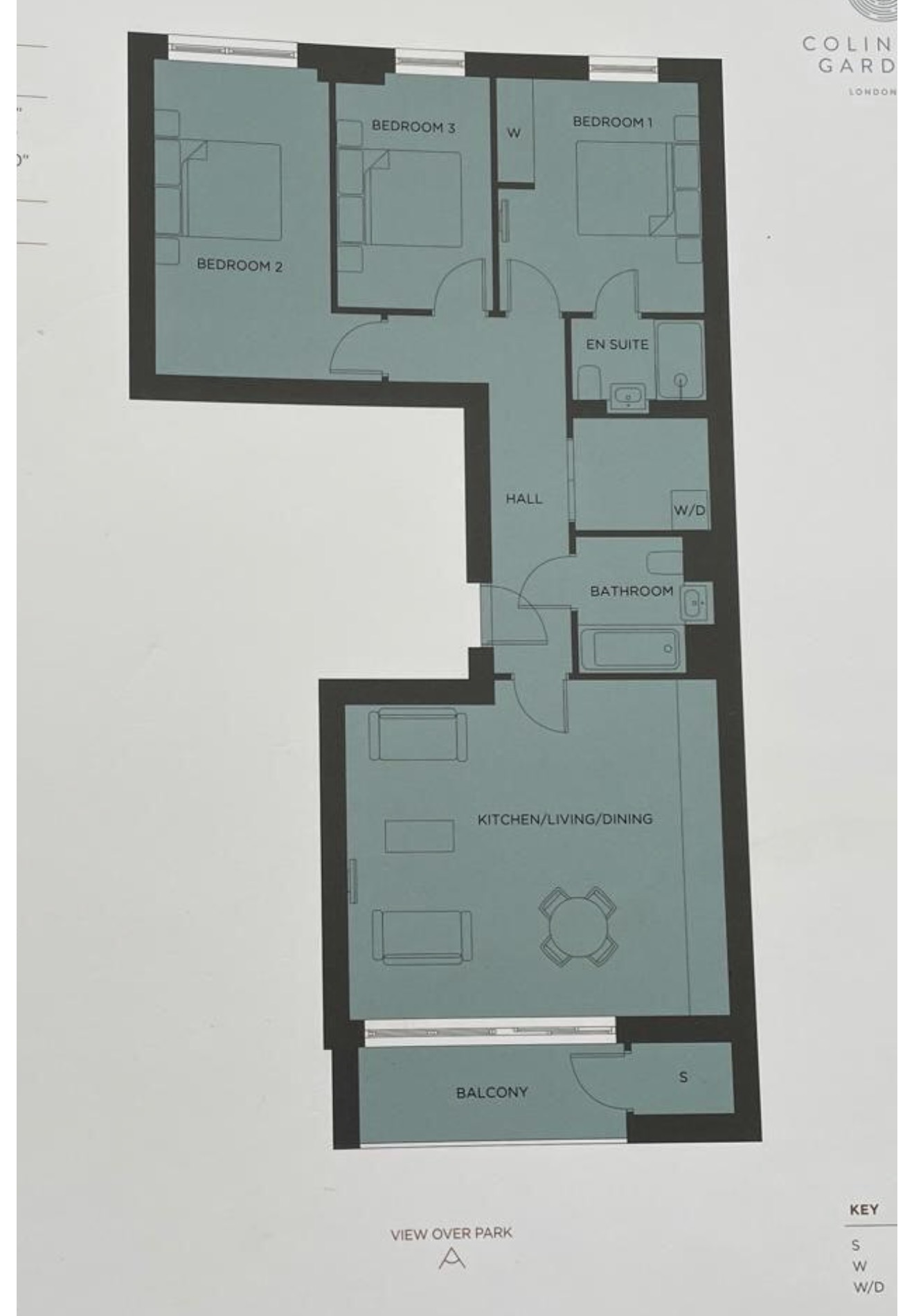 Serenity house, Lismore Boulevard, London floorplan