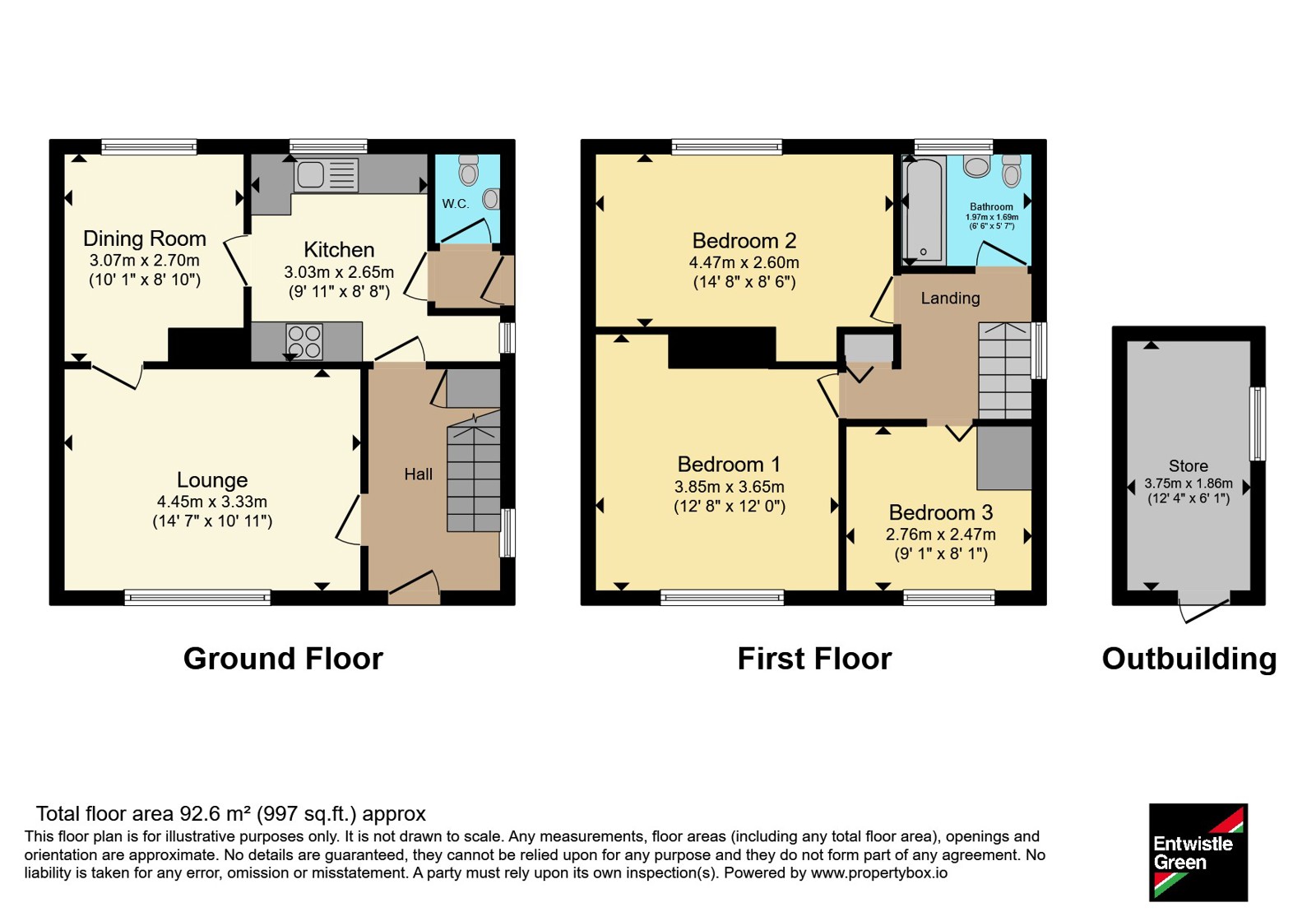 36, Sawley Crescent, Preston floorplan