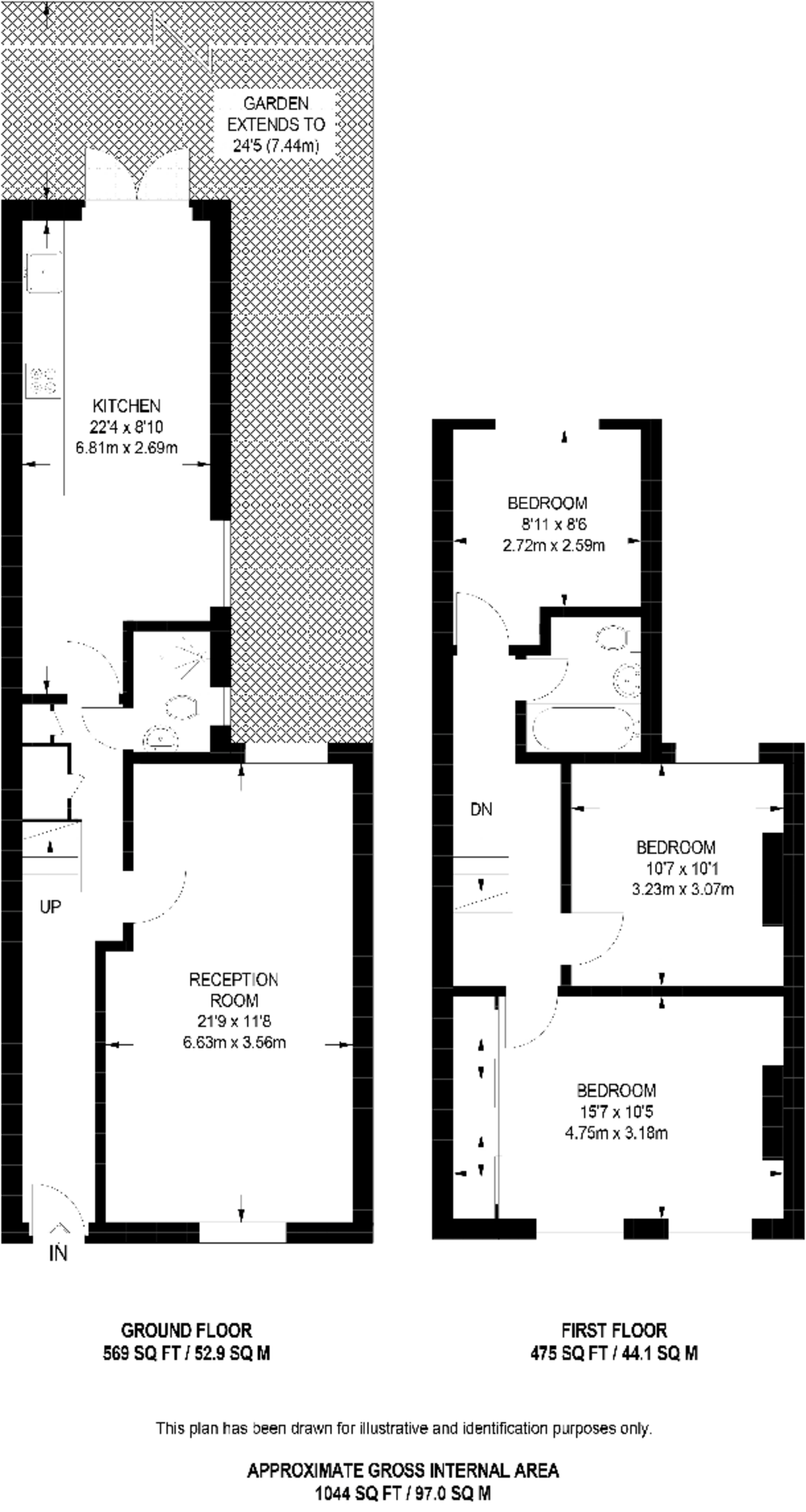 Lynton Road, Bermondsey floorplan
