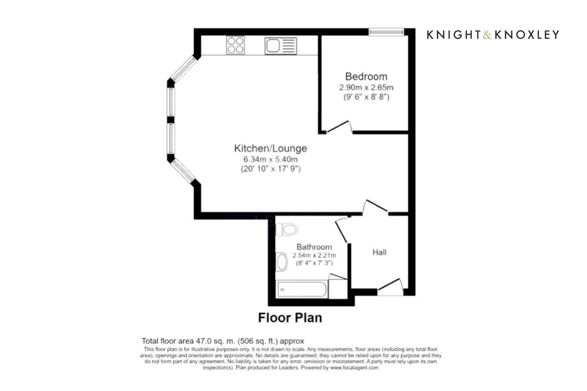 22 Second Avenue, Hove floorplan