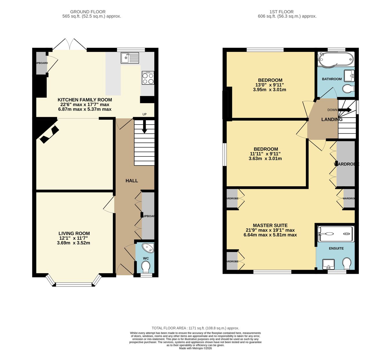 13, St James Crescent, Bexhill-on-Sea floorplan