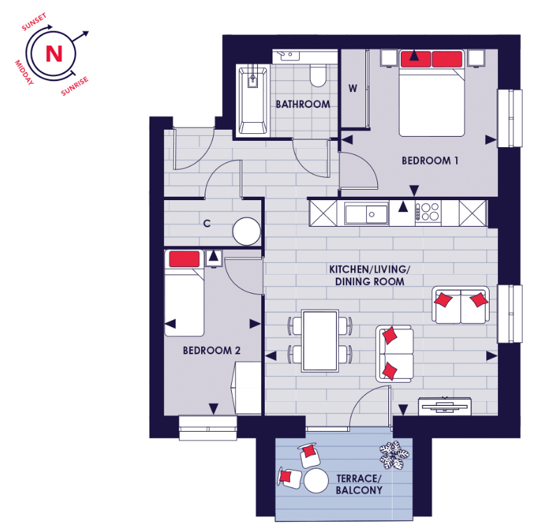 Plot 169,, Tayfen Court, Bury St. Edmunds floorplan