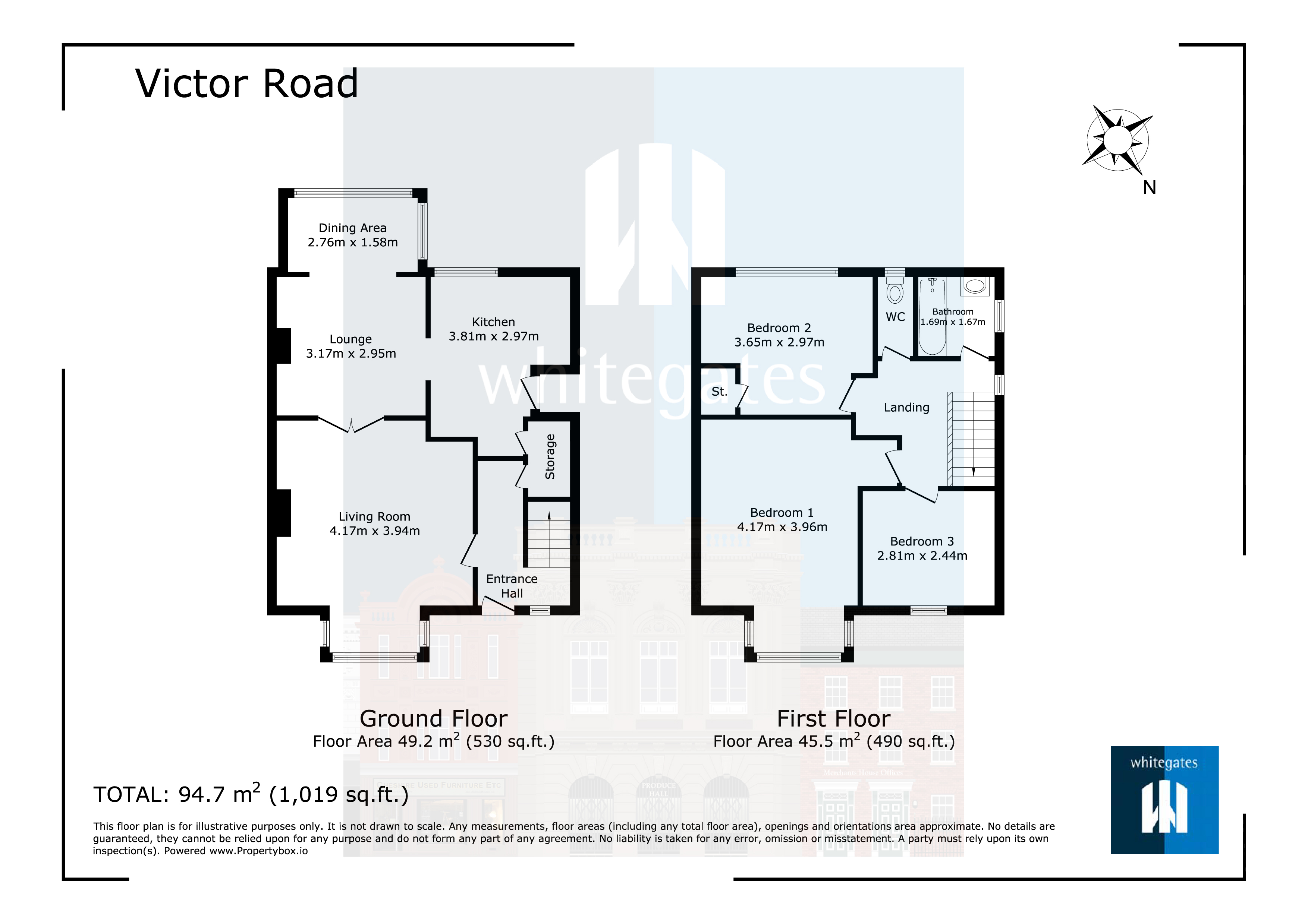 4, Victor Road, Pontefract floorplan
