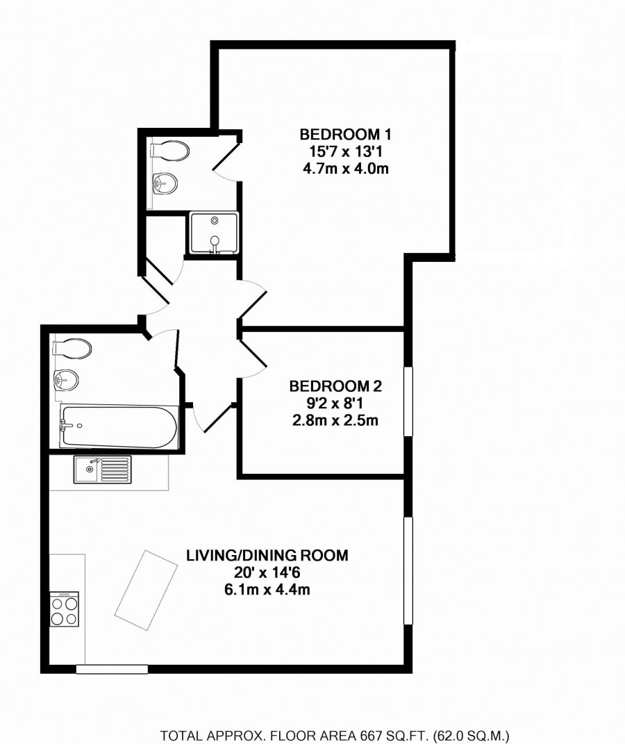 2 Bedrooms Flat to rent in Building 45, Royal Arsenal Riverside, London SE18
