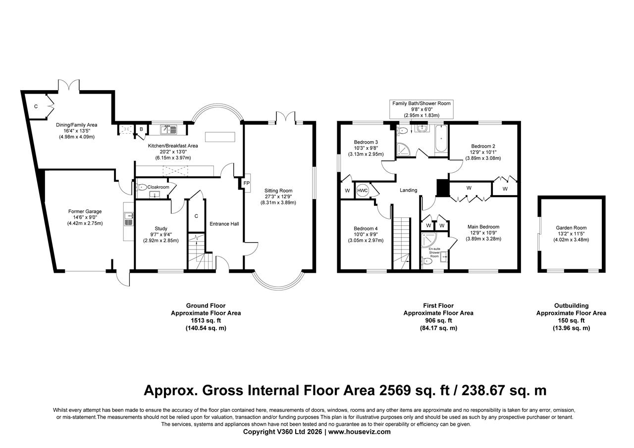3, St Marys Road, Patrixbourne floorplan