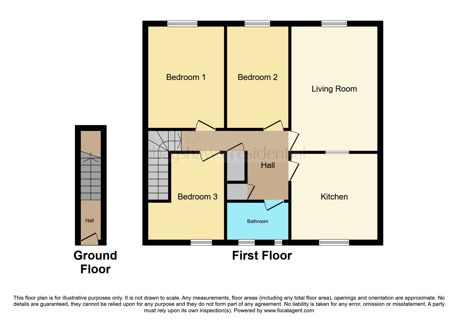 Flat 19, Summerbrook Court, Spring Street, Derby floorplan
