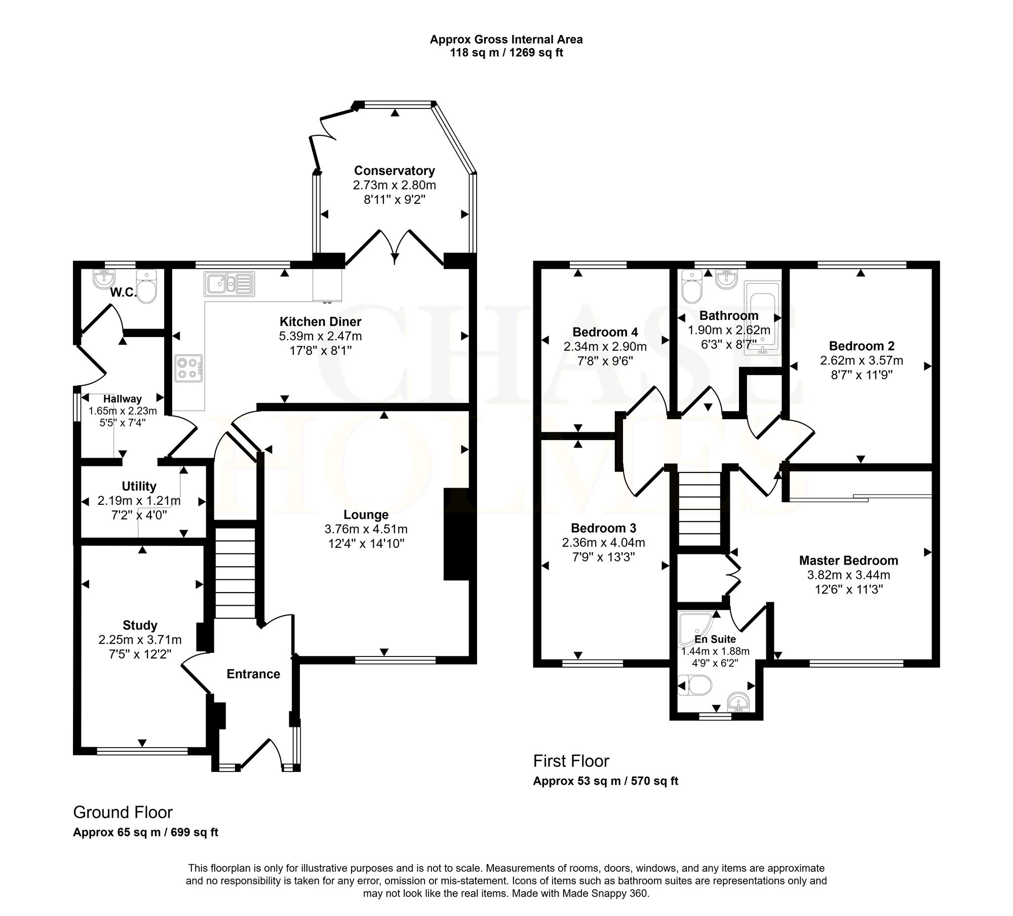 16 Sullivan Walk, Hebburn floorplan