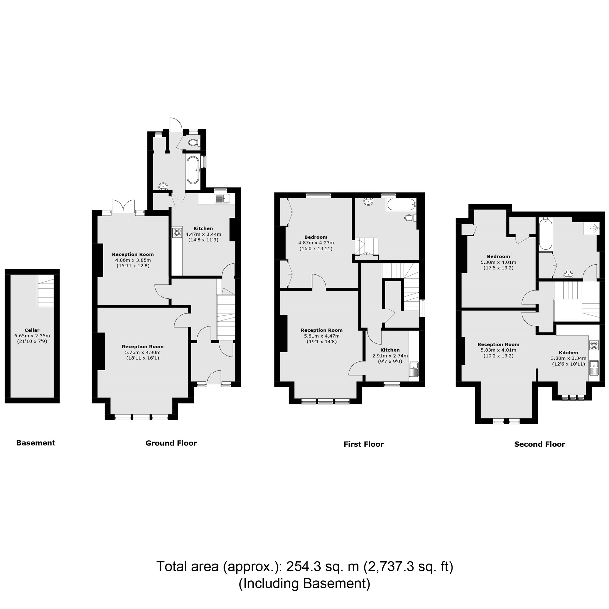 7, Streathbourne Road, London floorplan