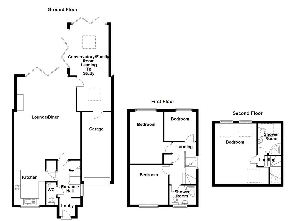 4 Bedrooms Semi-detached house for sale in Dickeymoors, Great Waltham, Chelmsford CM3
