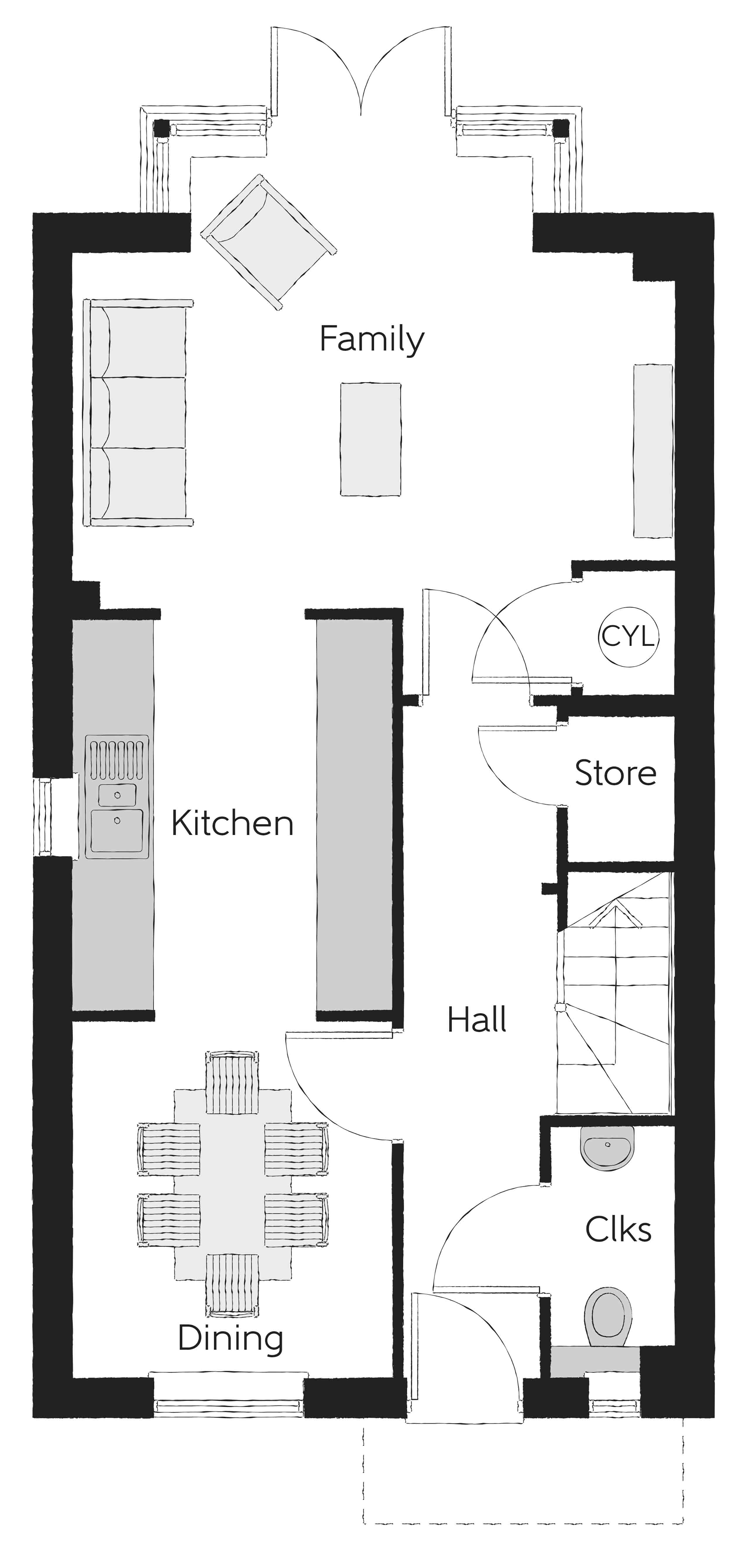 270, Stillwell Road, Cribbs Causeway, Almondsbury, Bristol floorplan