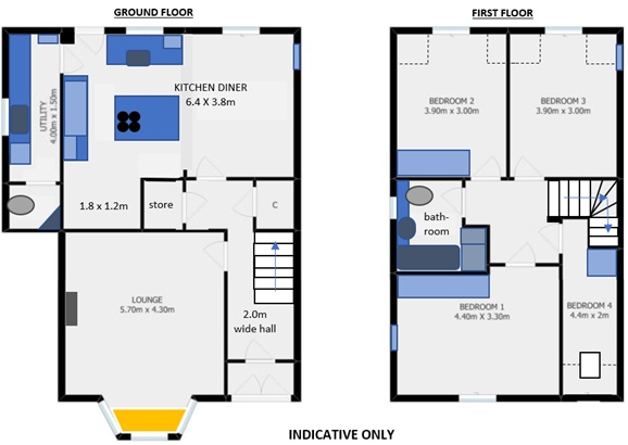 17, Braeside Avenue, Glasgow floorplan