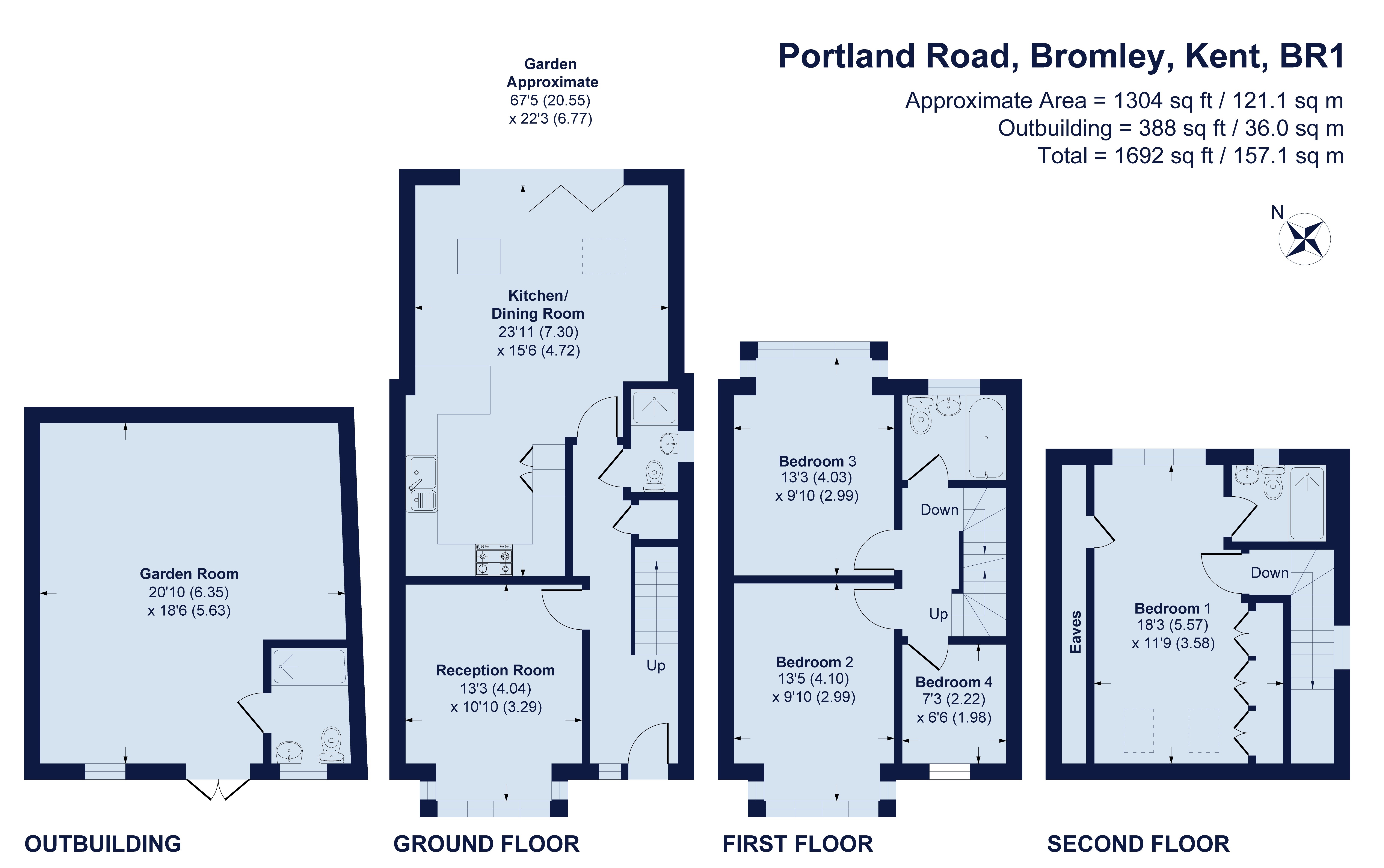 71, Portland Road, Kent floorplan