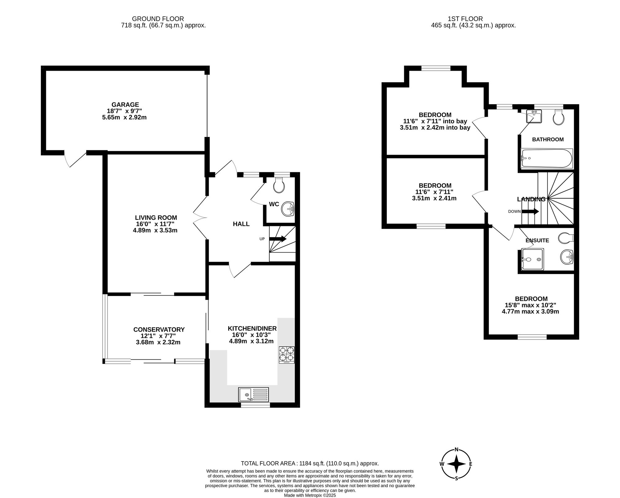 66 Little Oxhey Lane, Watford floorplan