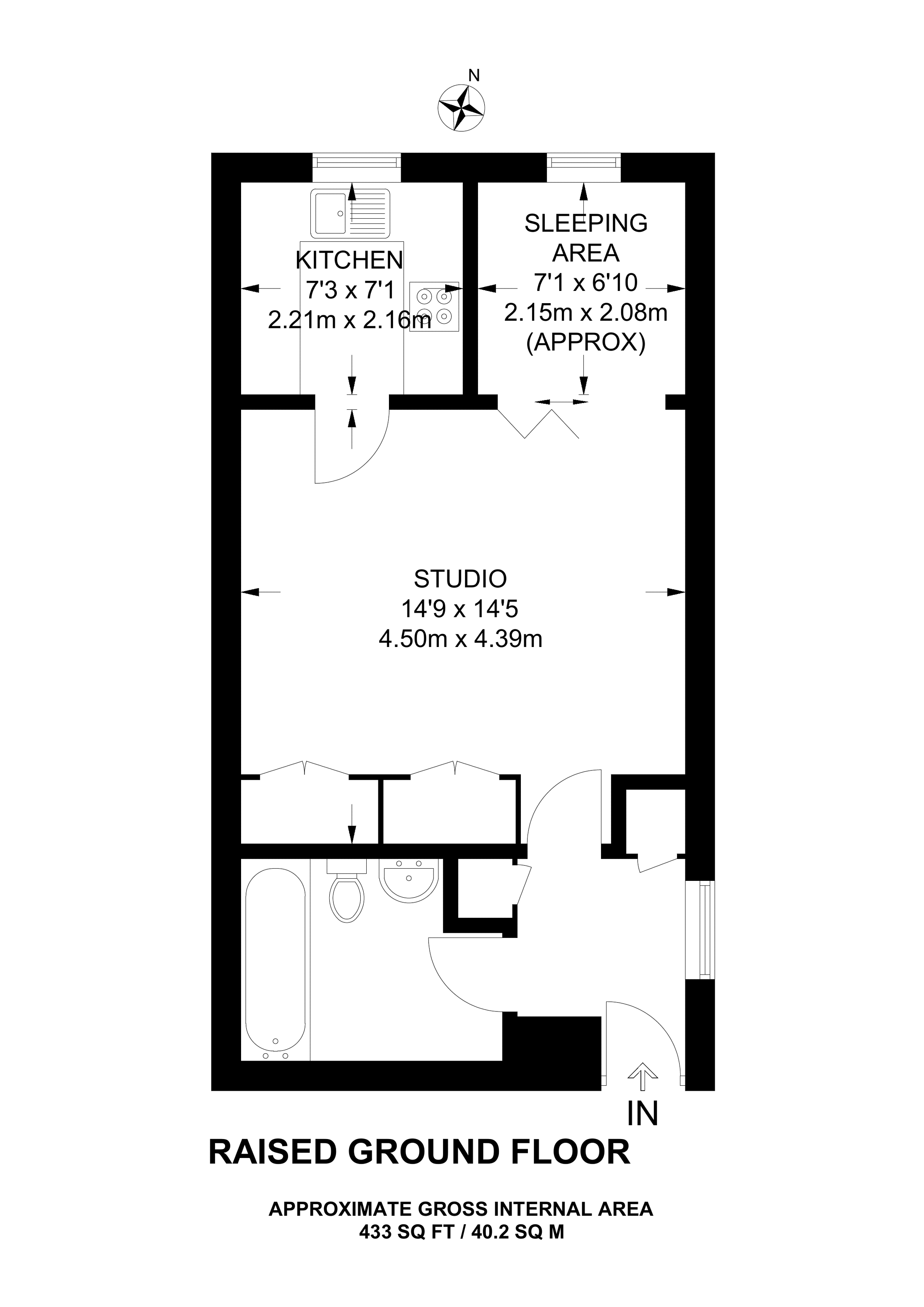 0 Bedrooms Studio to rent in Wincott Street, Kennington SE11