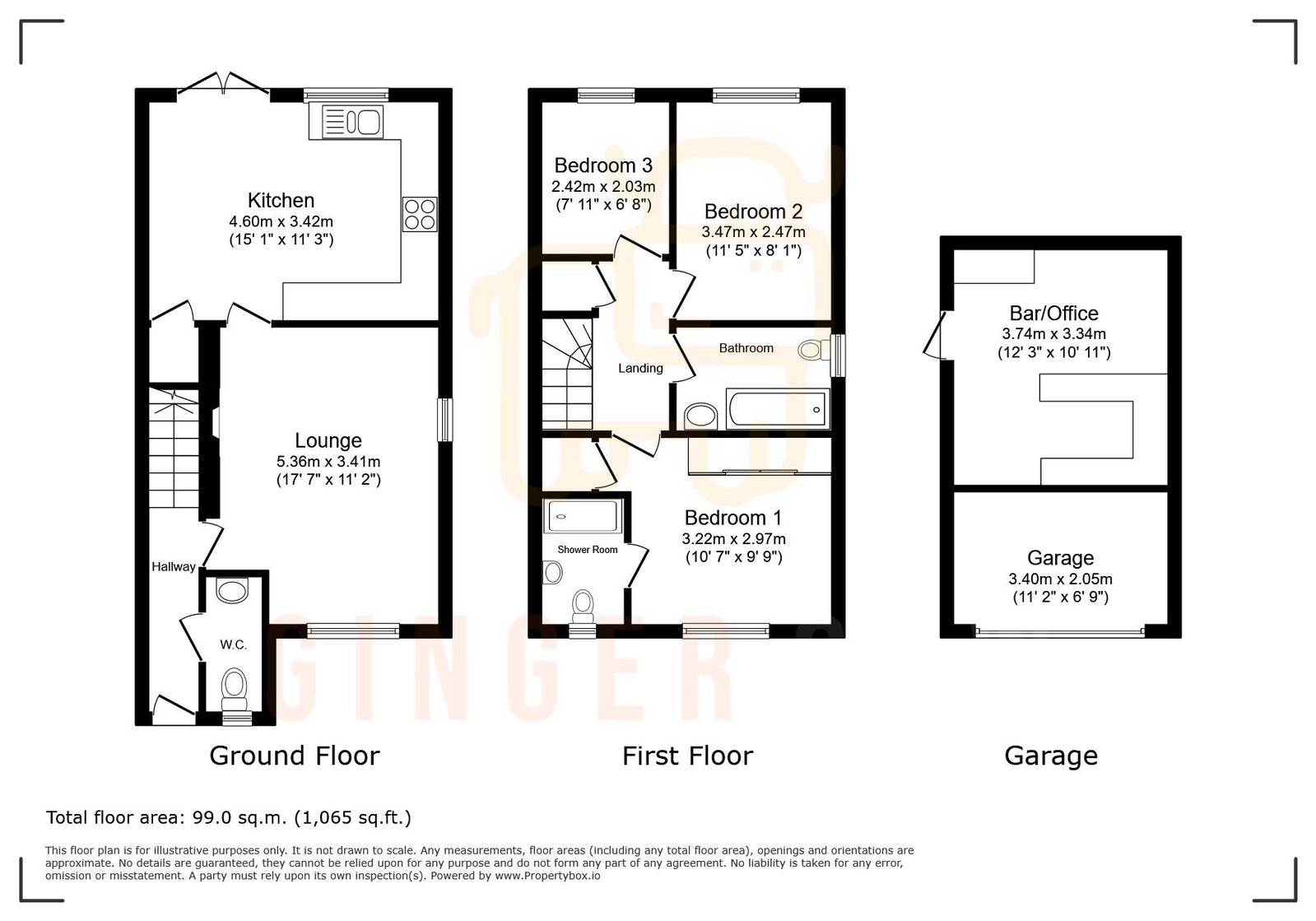 4, Potter Meadows, Bedford floorplan