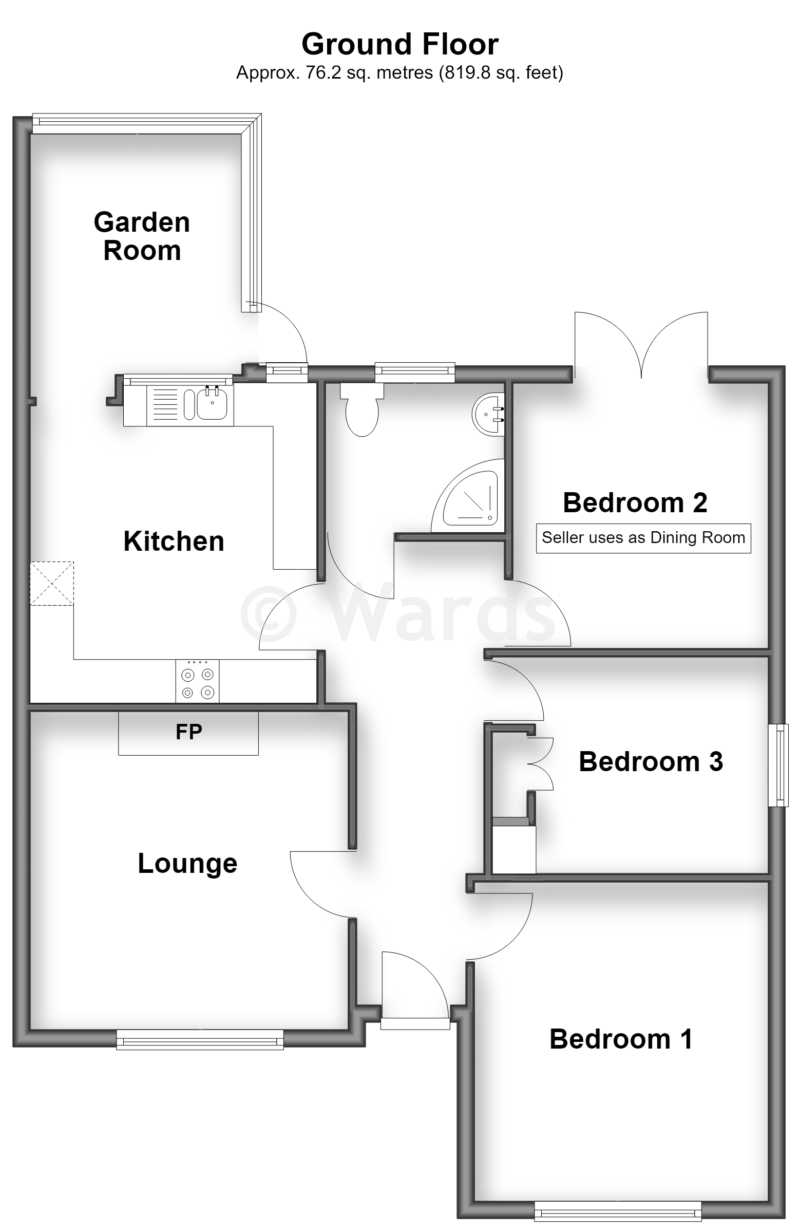 23, Station Road, New Romney floorplan
